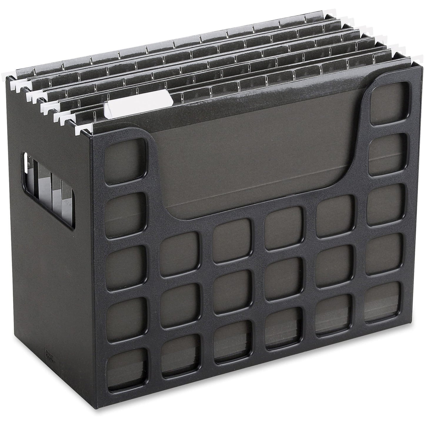 Oxford Decoflex Blue 12 1/4 x 6 x 9 1/2 Inch Desktop File (23013)