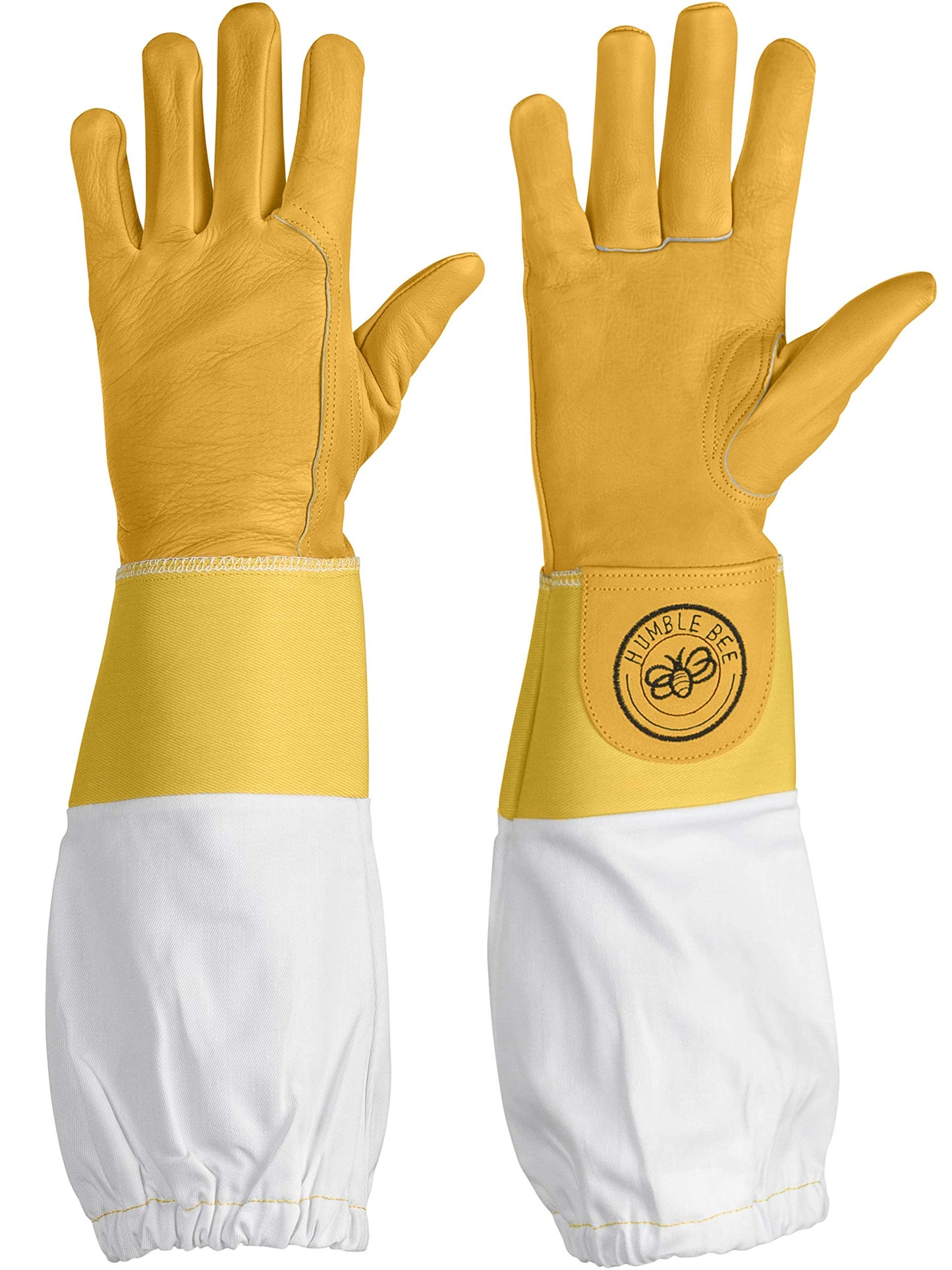 Humble Bee 113 Cowhide Beekeeping Gloves with Reinforced Cuffs