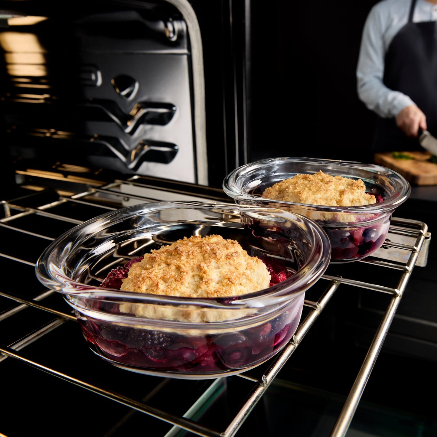 Rubbermaid Brilliance Glass Round Leak-Proof 6-Piece Set Food Storage Containers with Lids, Meal Prep Containers