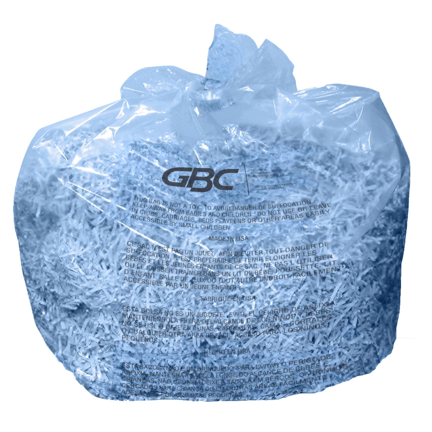 GBC Shredder Plastic Bags, 3000 Series, 25 Bags Per Box (3381665010)