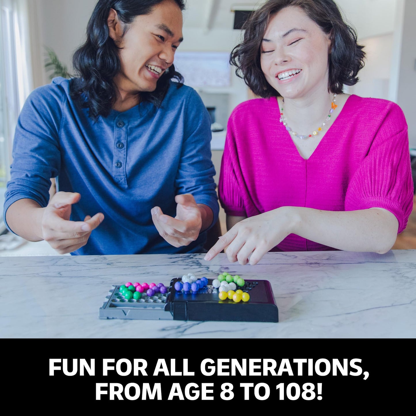 Educational Insights Kanoodle Extreme - 3D Brain Teaser Puzzles, Single Player Brain Game, Handheld Travel Games for Kids, Challenging Logic Puzzle Games and Gifts for Kids, Teens & Adults Ages 8+