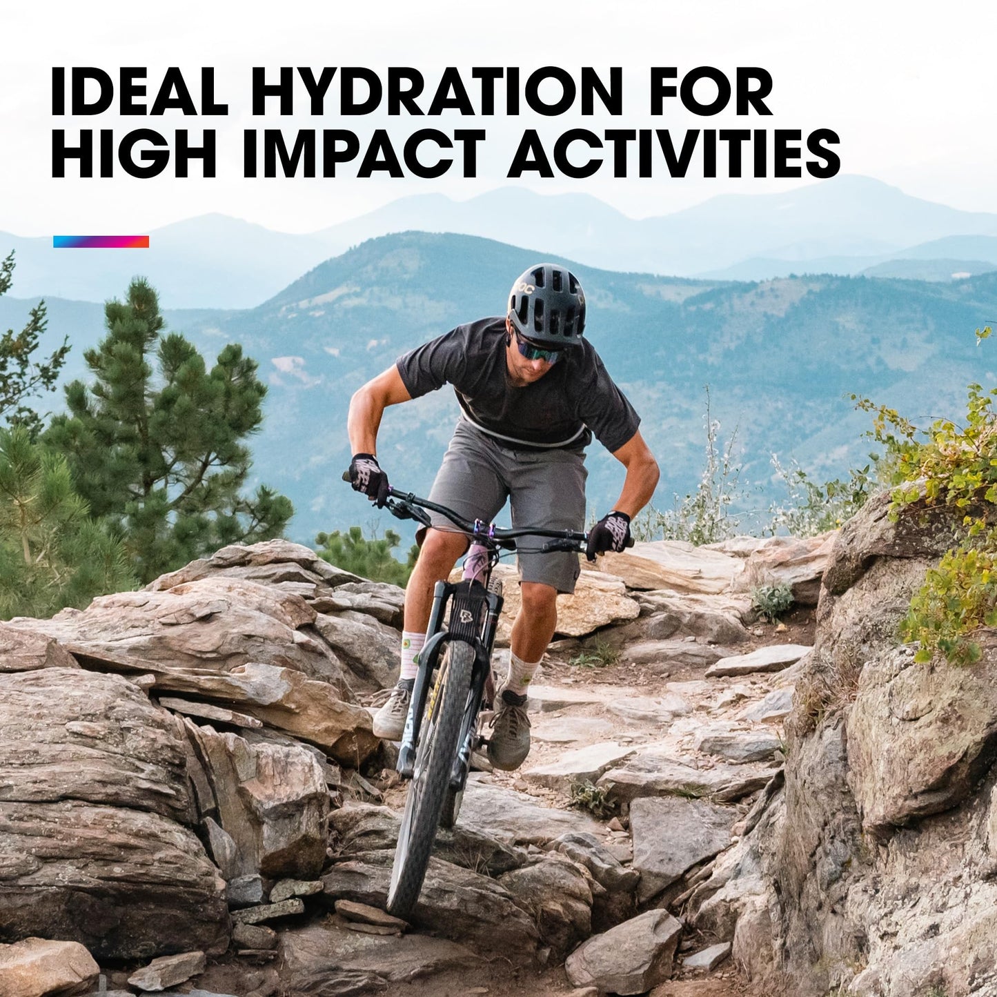 HydraPak Contour Lumbar 1.5L Hydration Reservoir/Water Bladder for Hip and Waist Packs - High-Flow Bite Valve, Leak Proof and Dishwasher Safe