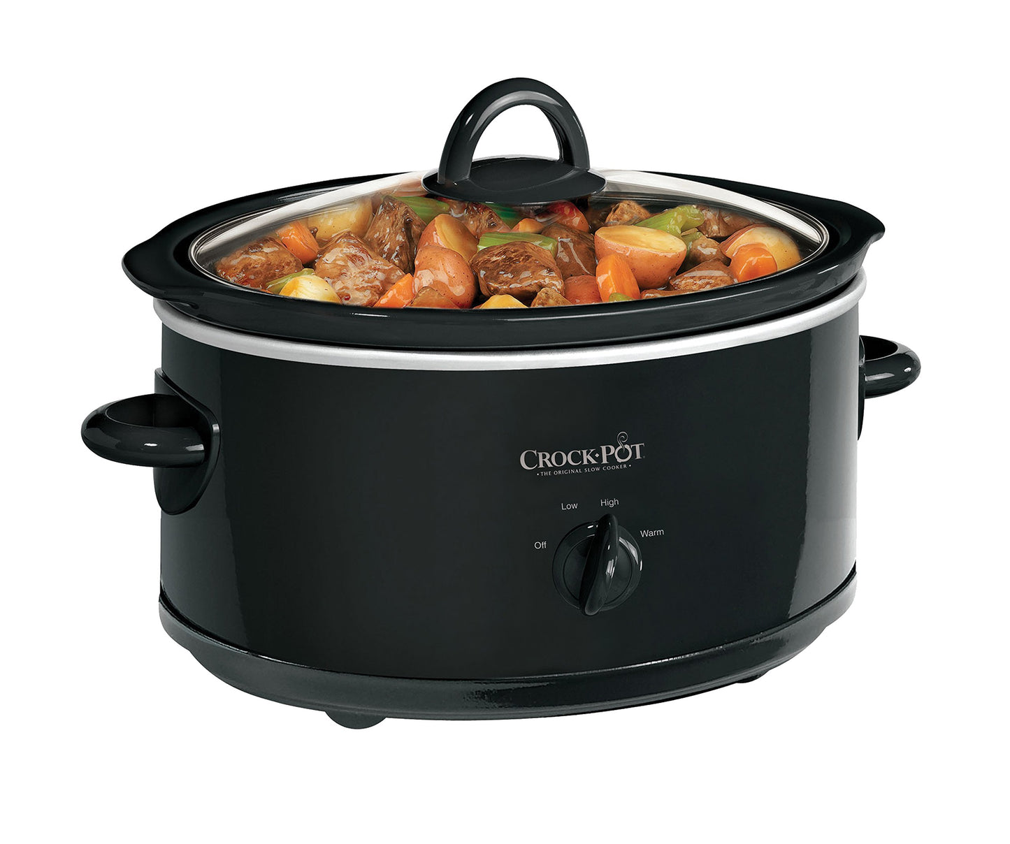 Crock-Pot Manual 7-Qt. Slow Cooker, Black
