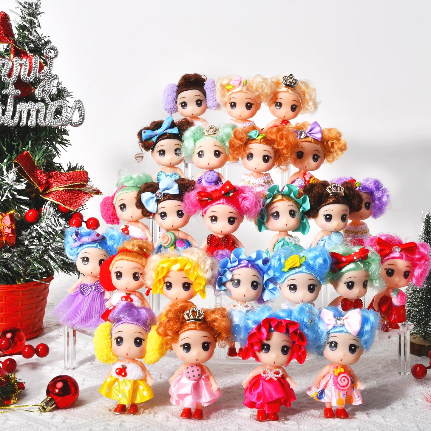 Advent Calendar 2025 for Girls - Christmas Princess Dolls 24-Day Countdown - Perfect Christmas Gifts for Toddlers and Kids Fun and Festive Holiday Experience