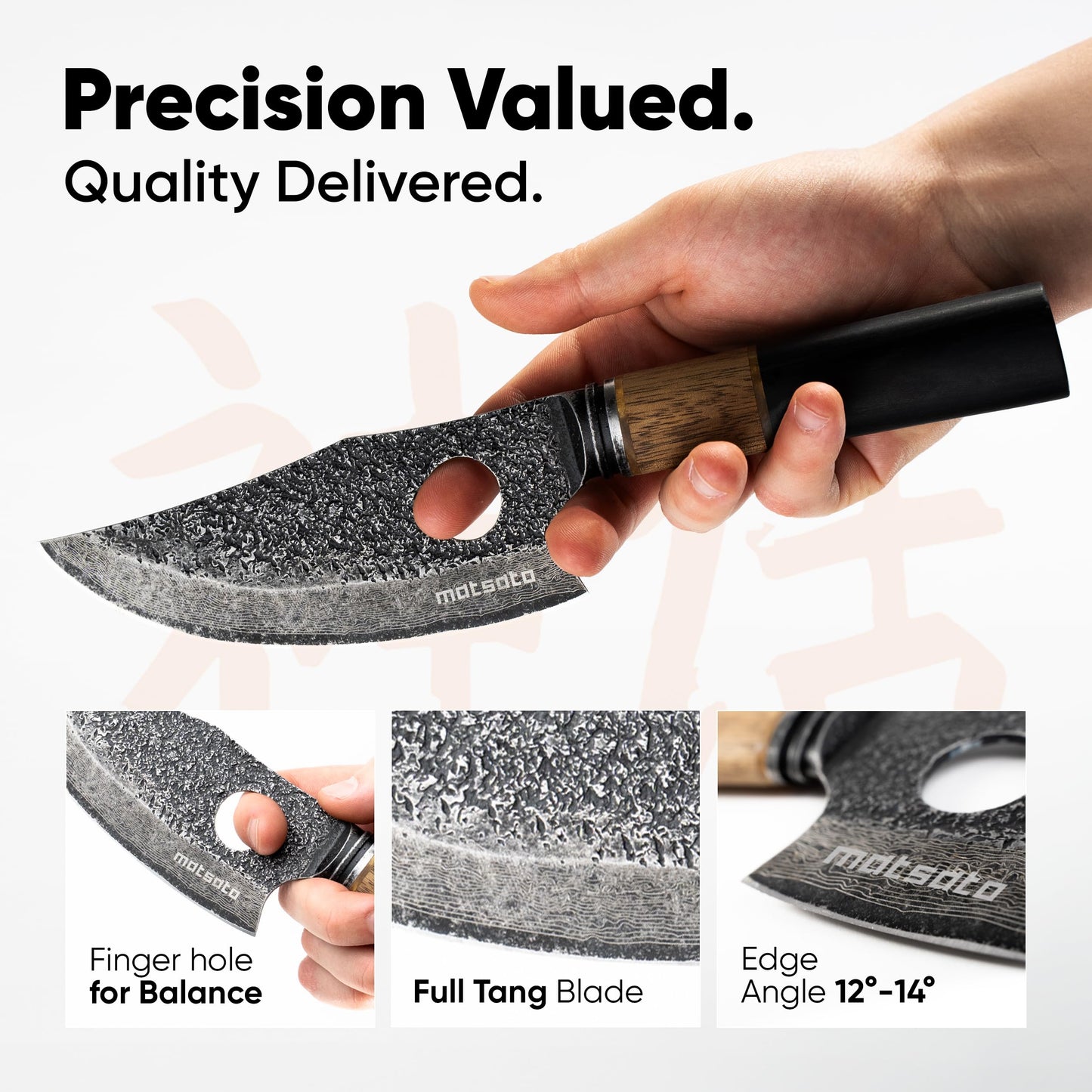 Matsato Osuren Chef Knife 6.3 Inch – Japanese Stainless Steel Kitchen Knife, Professional Chef Knife for Cooking, Chopping & Meat Prep, Sharp Cutting Kitchen Knife for Food Prep – Couteau Cuisine