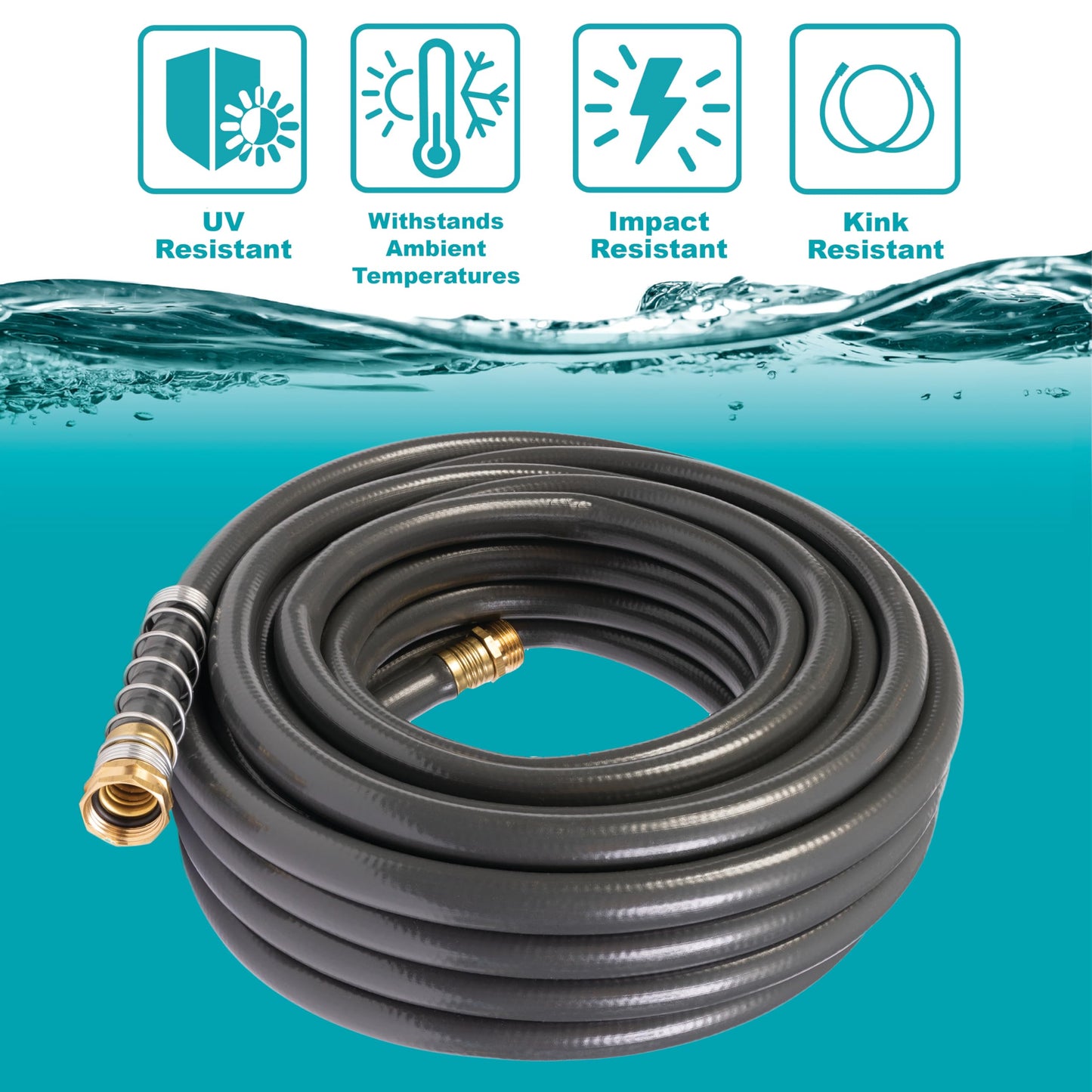 Gilmour 10-58050 8-ply Flexogen Hose 5/8" by 50'