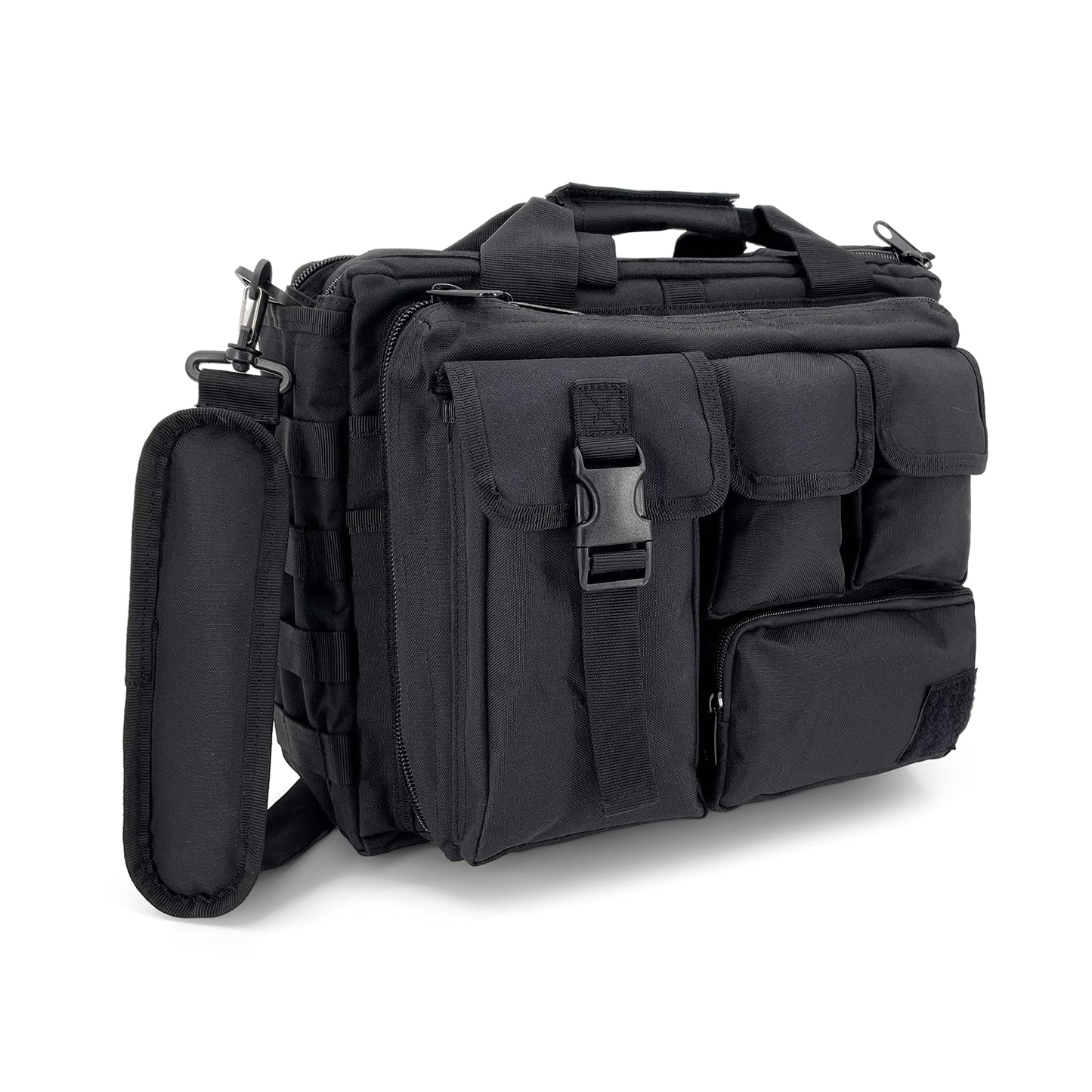 TaktZeit Military briefcase Tactical Messenger Bag Multi-function Military Tactical Laptop Bag Fit 14" Laptop for Running, Hiking, Cycling, Camping and Daily Use