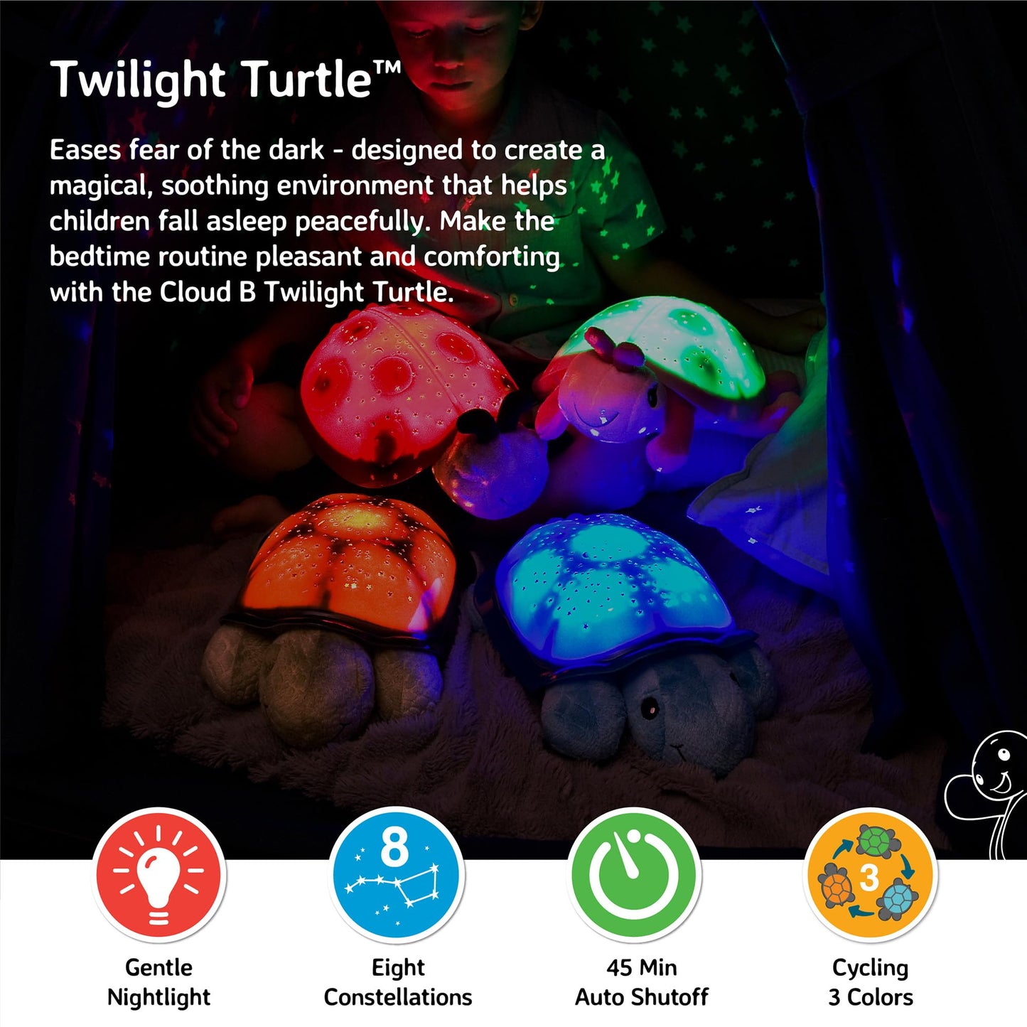 Cloud B Twilight Turtle - Blue