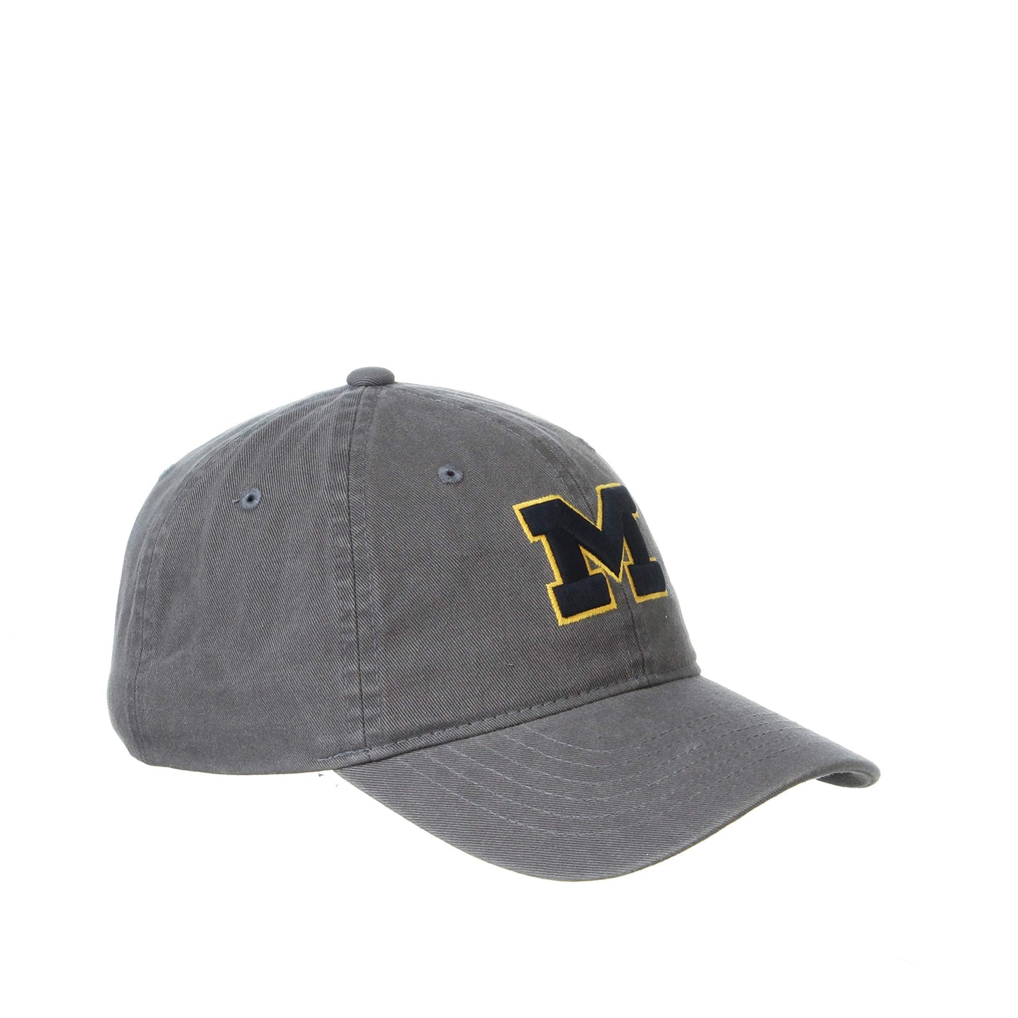 Zephyr NCAA Michigan Wolverines Mens Adjustable Scholarship Hat Charcoal, Michigan Wolverines Charcoal, Adjustable