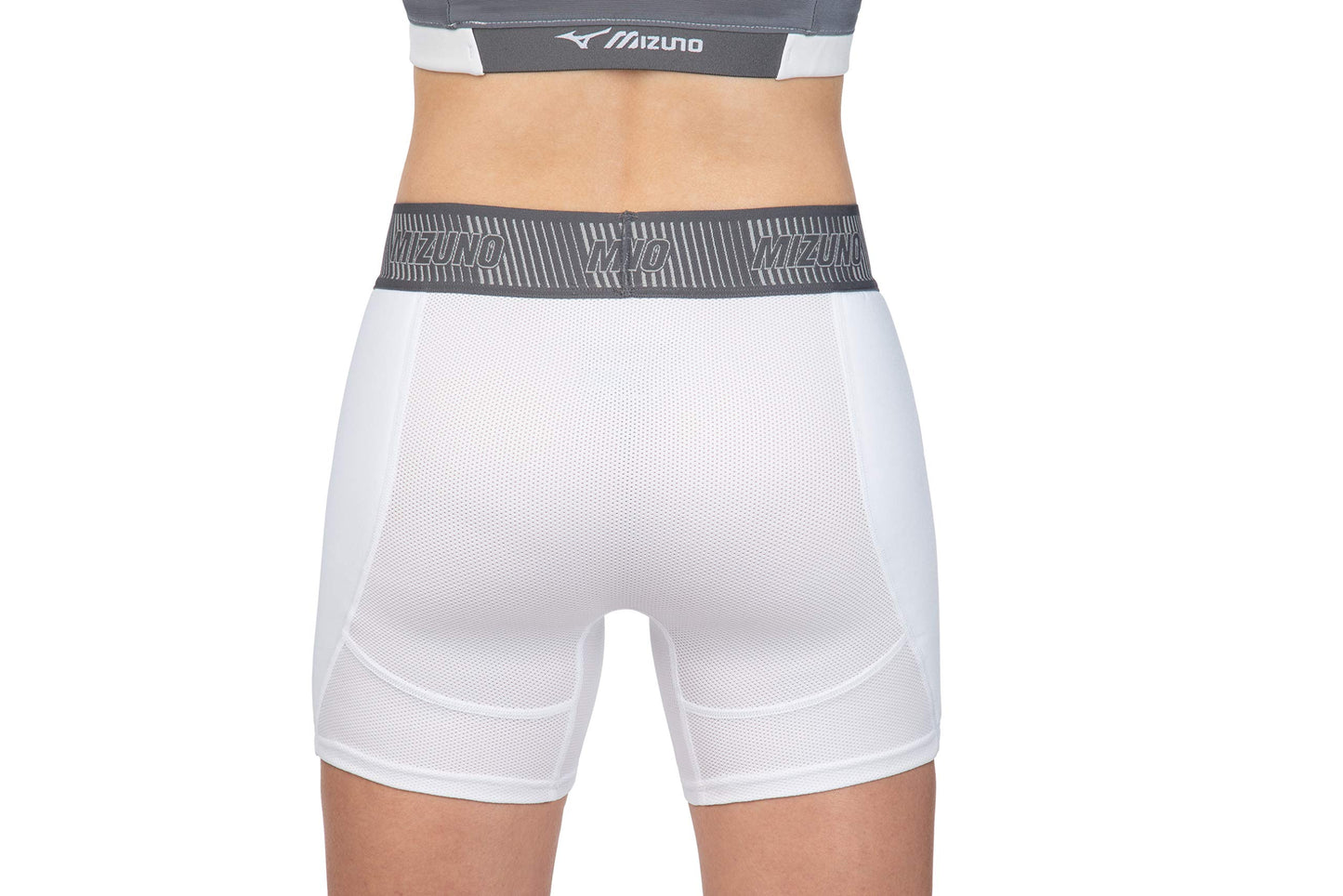 Women's Aero Vent Padded Sliding Short, White, Medium
