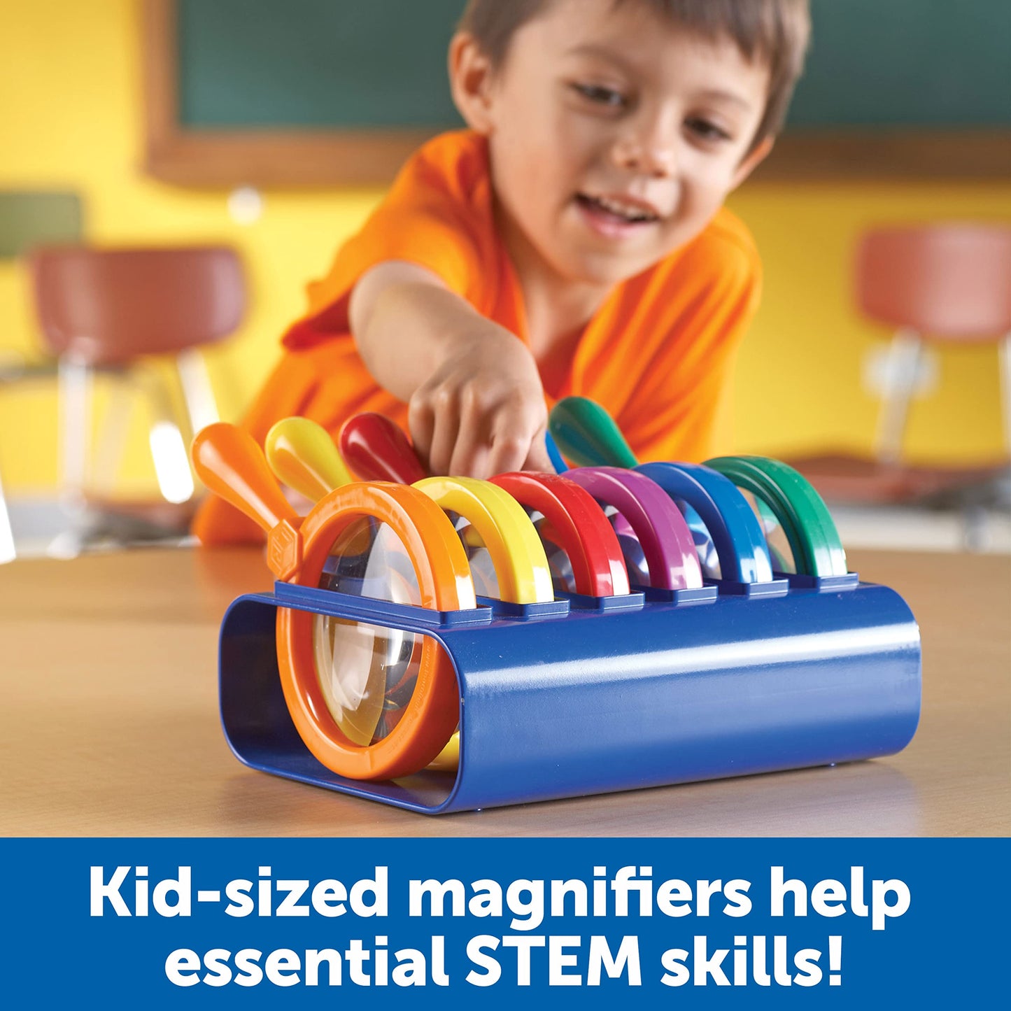 Learning Resources LER2884 Primary Science Jumbo Magnifiers