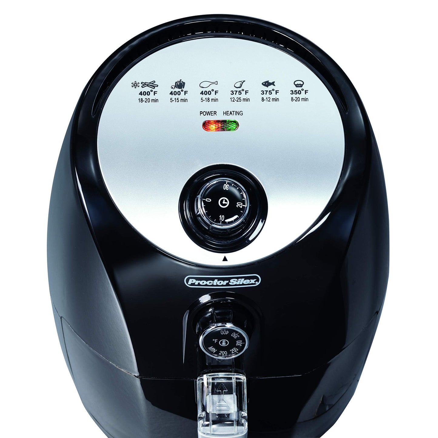 Proctor Silex Air Fryer 35055 , 2.2 QT, Black