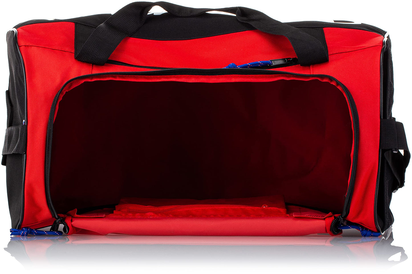 Champion Logo Duffel Bag, Red, One Size