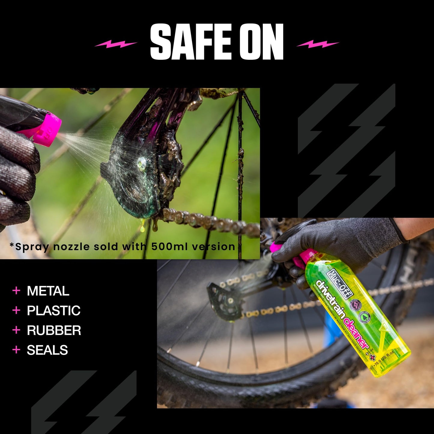Biodegradable Bike Drivetrain Cleaner Refill 750ml