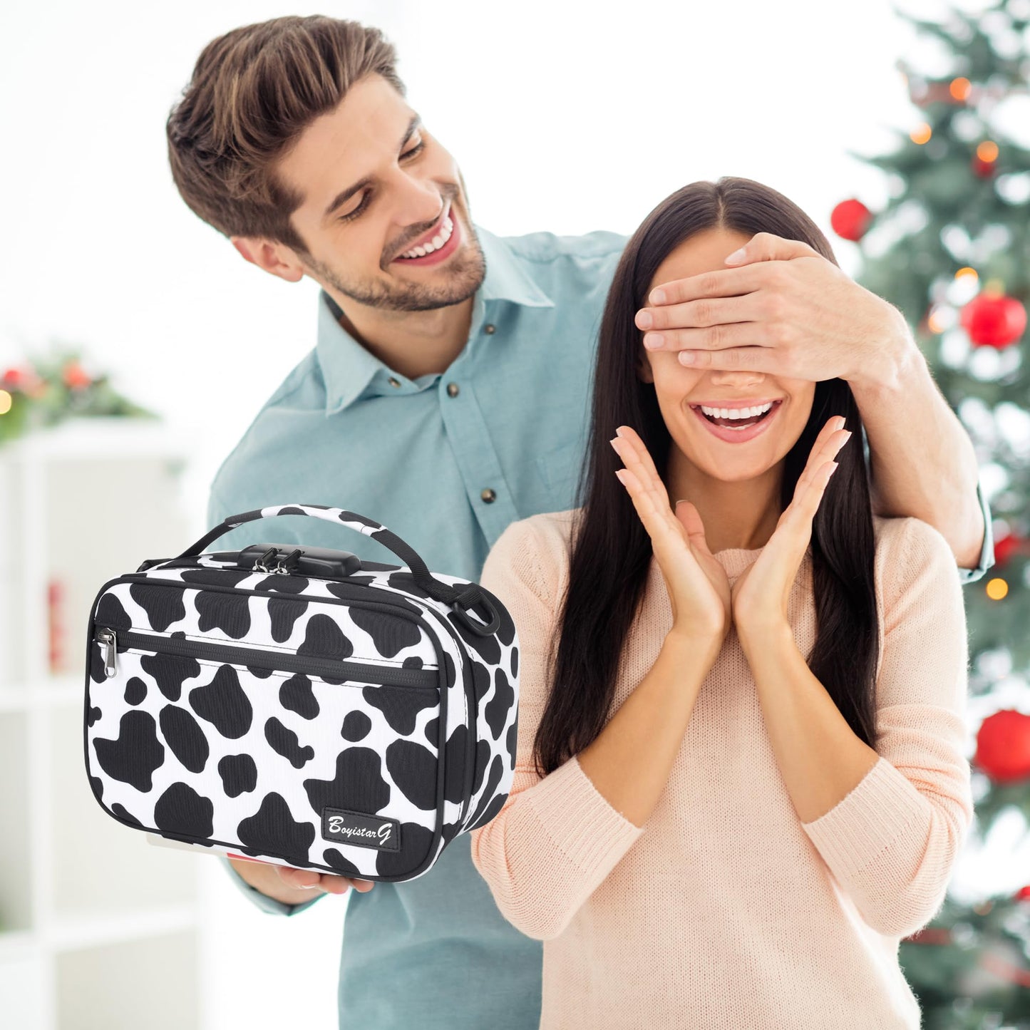 BOYISTARG Large Storage Bag 10.4" x7x4.5 Combination Lock Money Organizer Travel Storage Case Medicine Lock Bag Storage Container Set Travel Case Great Christmas Gifts