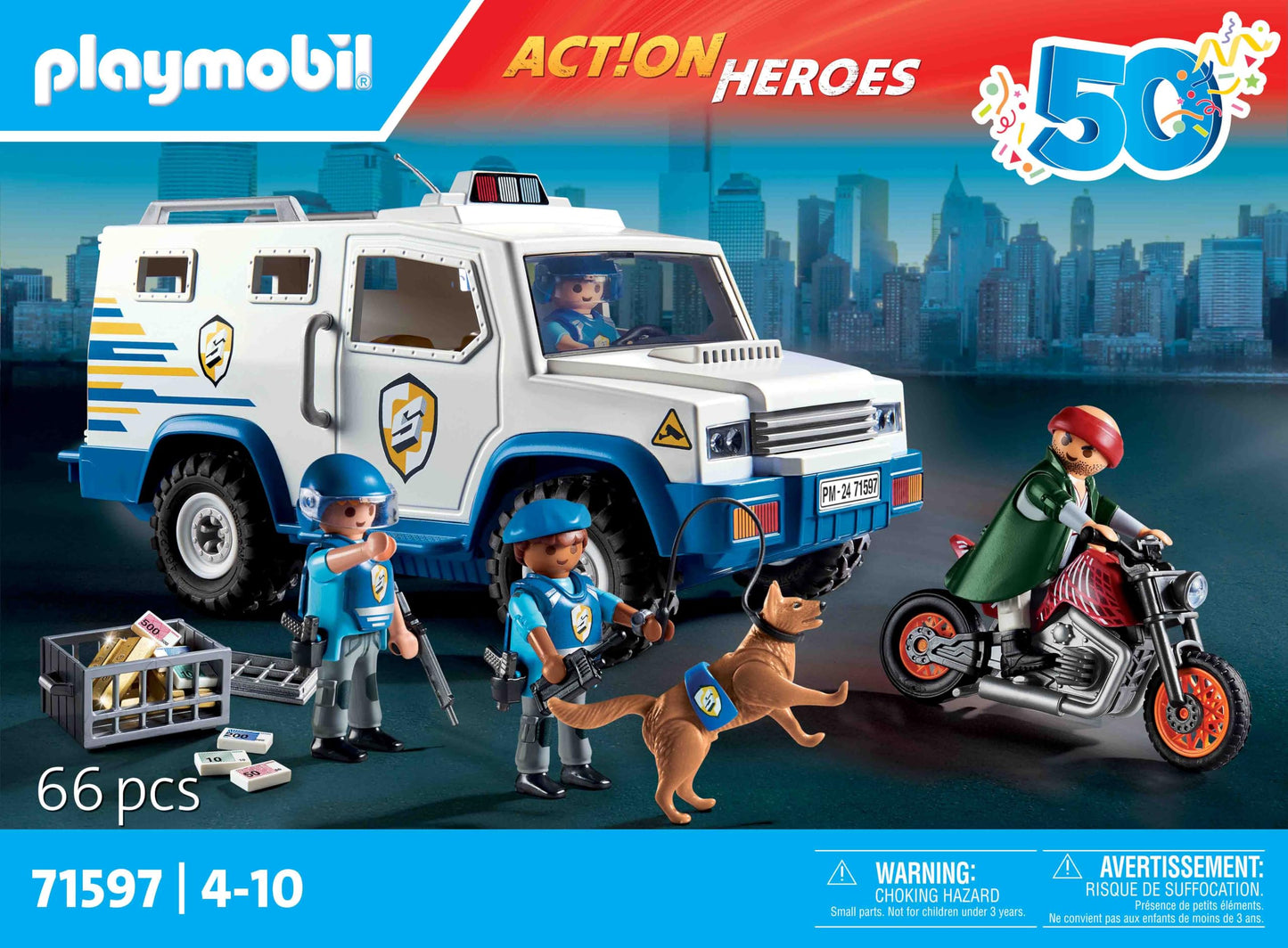Playmobil Police Money Transporter