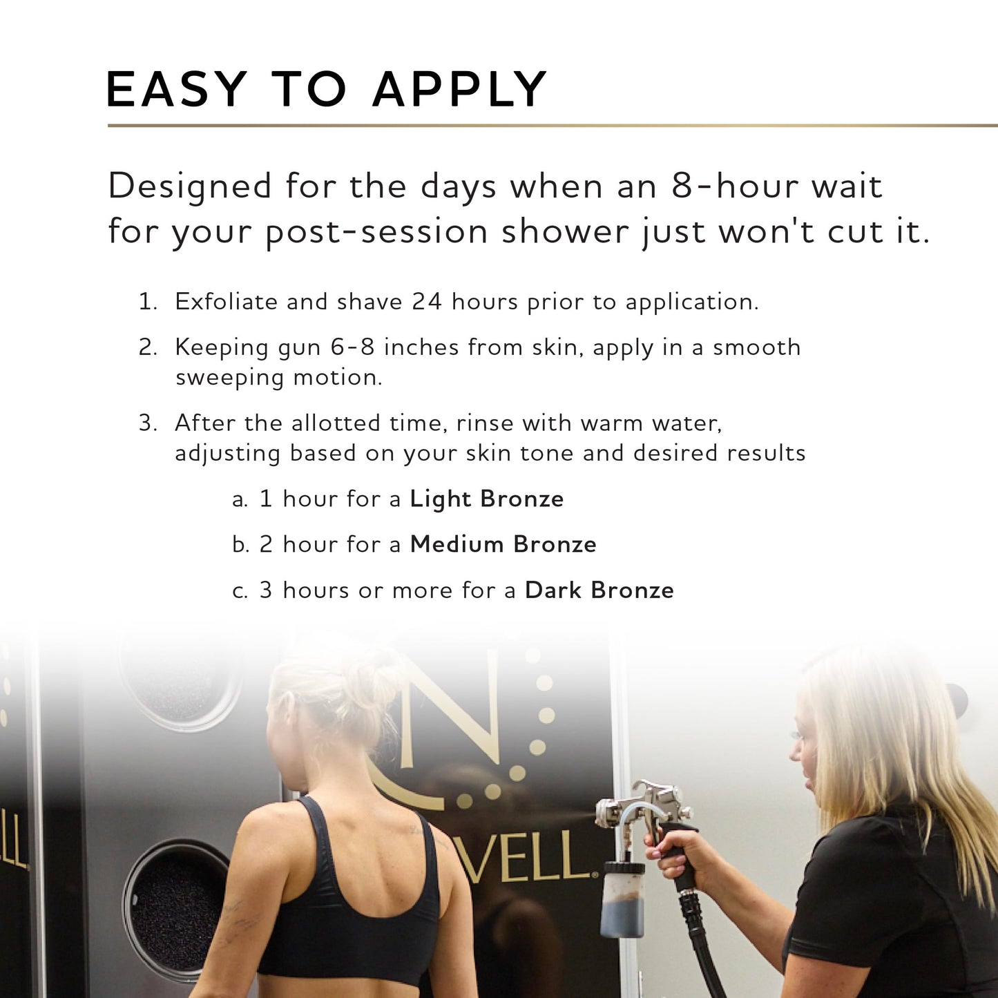 Norvell Premium Sunless Tanning Solution - One Hour Rapid, 8 fl.oz.