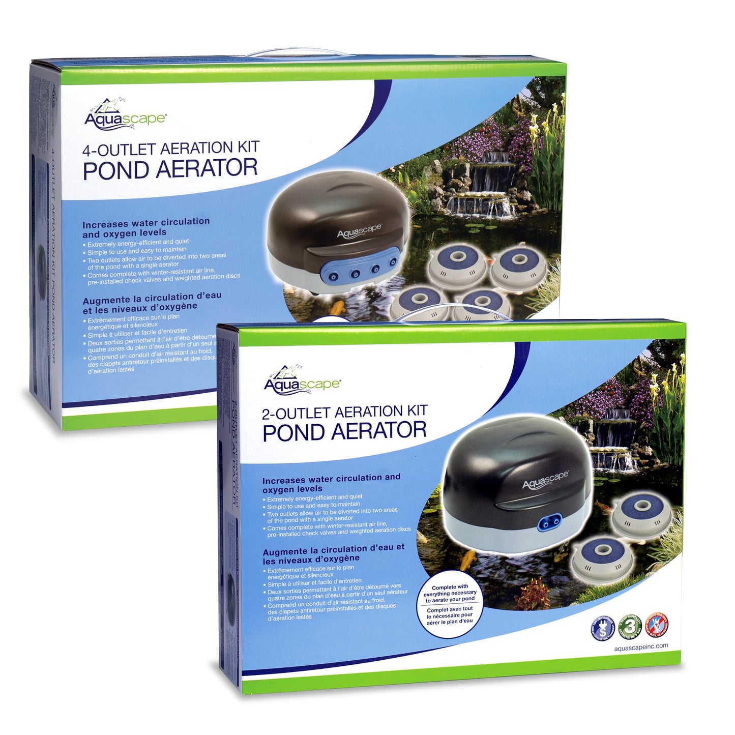 Aquascape 75000 Pond Air 2 (Double Outlet Aeration Kit)