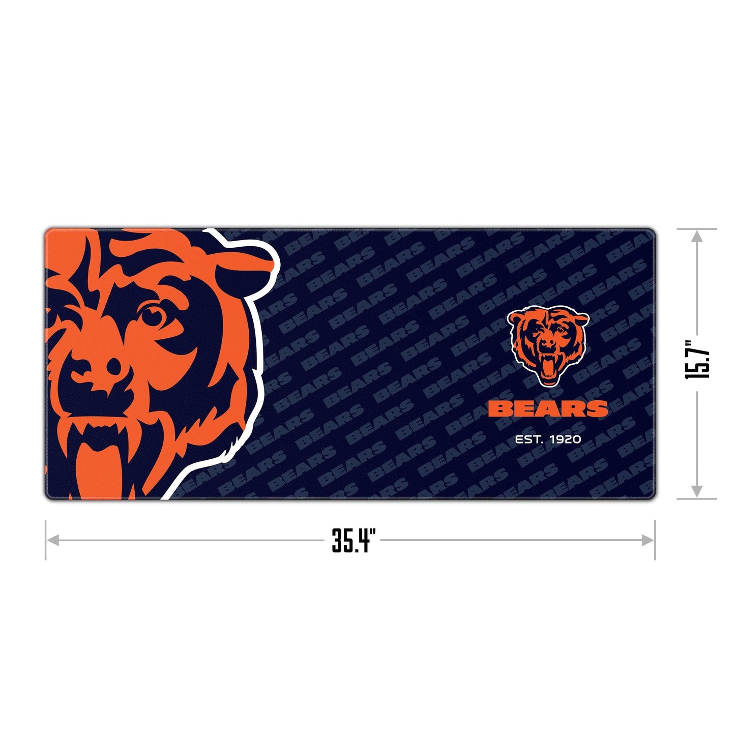 YouTheFan NFL Chicago Bears Logo Series Desk Pad