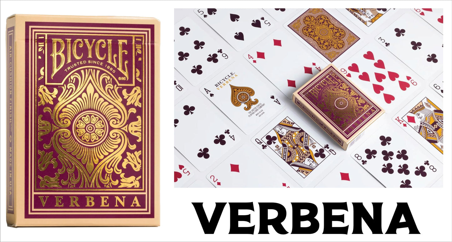 Bicycle Collector's Edition: 6-Deck Bundle Featuring Jacquard, Sea King, Hidden, Cinder, Verbena and Cold Foil Prismatic Decks