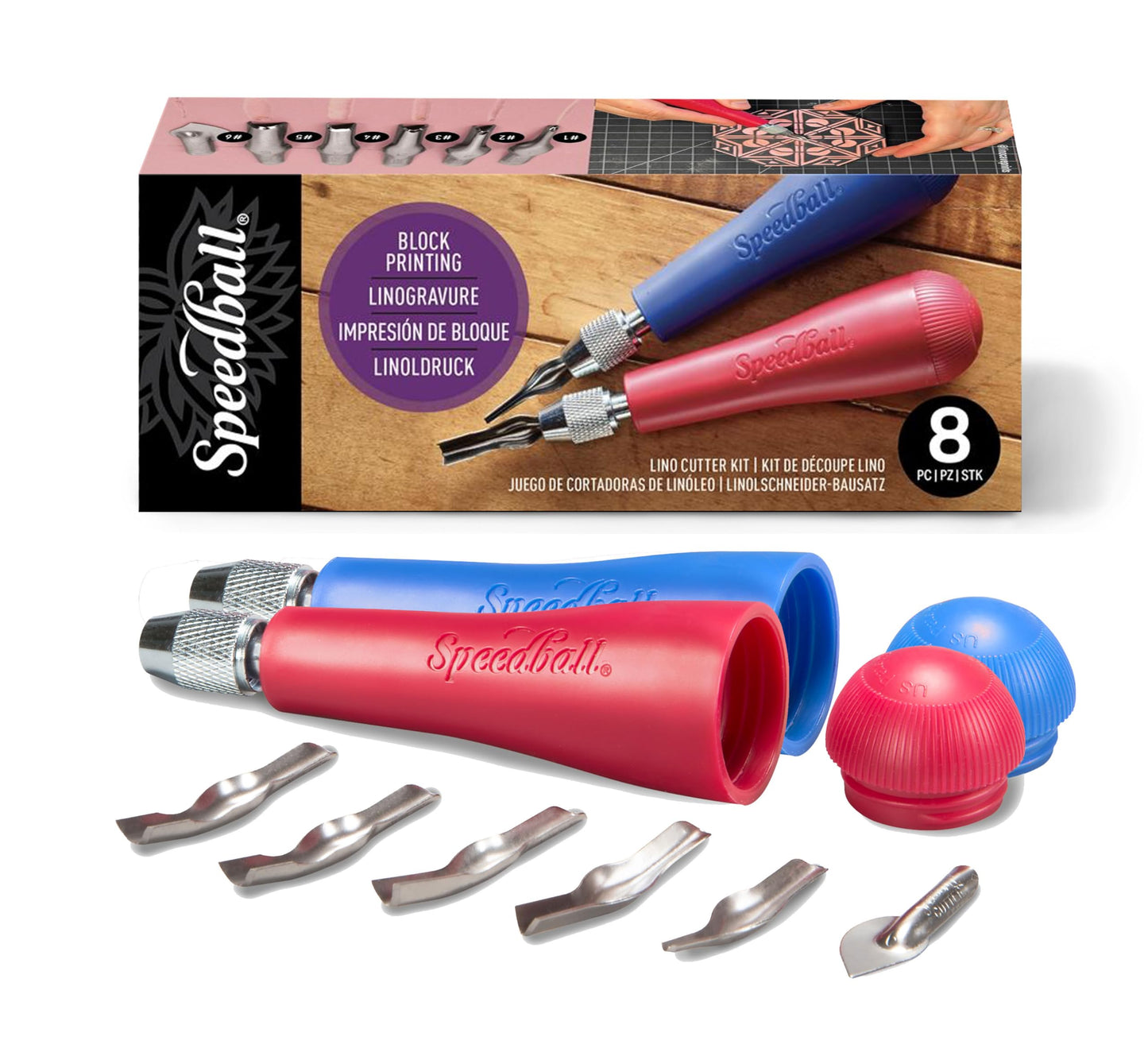 Speedball Linoleum Cutter Assortment #2