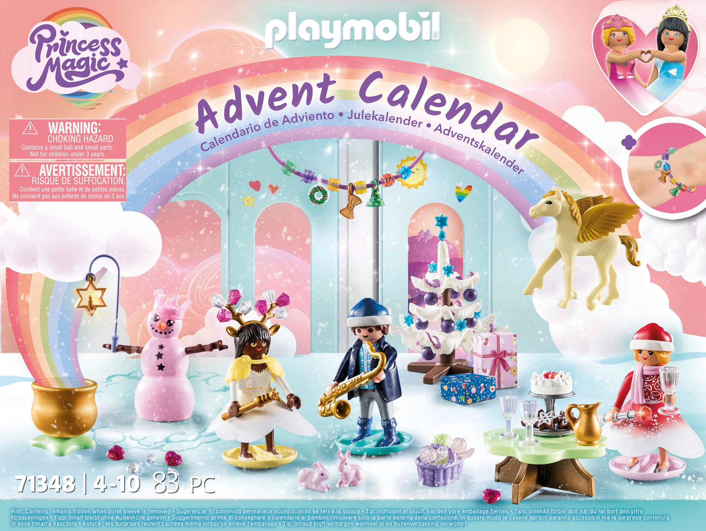 Playmobil Advent Calendar - Christmas under the Rainbow