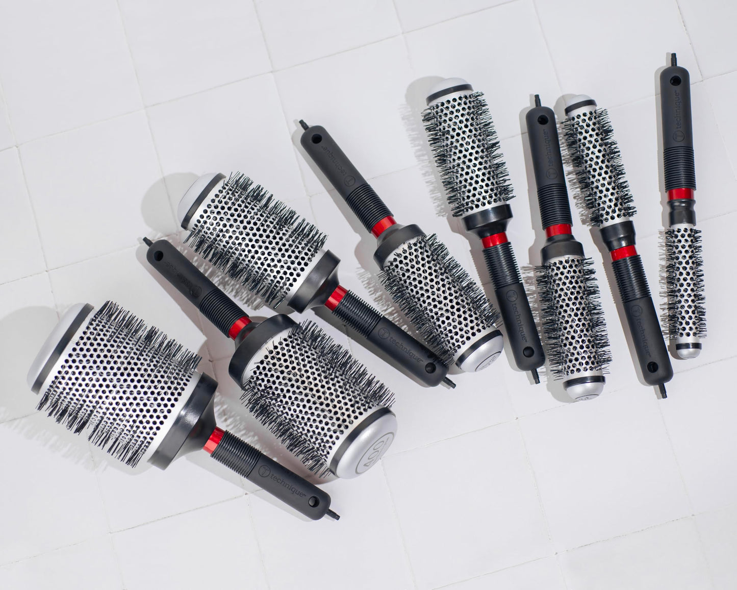 Cricket Technique Thermal Hair Brush #390 2” for Curling, and Styling – Heat-Retaining Barrel with Anti-Static Tourmaline Bristles, Round Thermal Brush, Ideal for All Hair Types