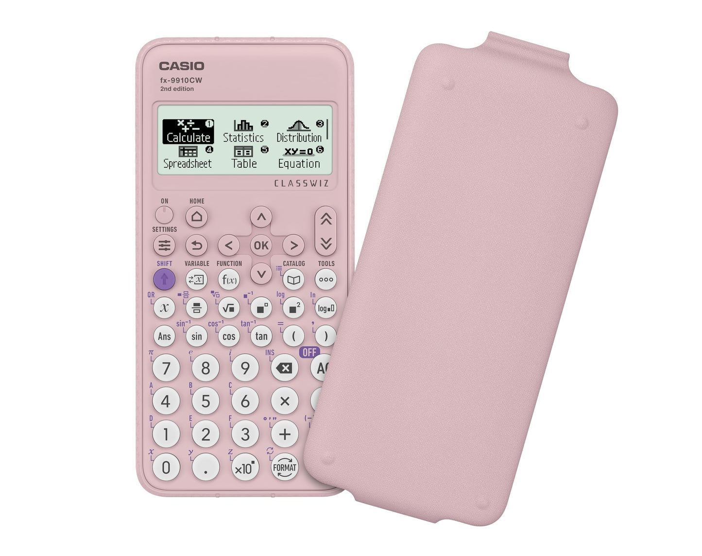 CASIO fx-9910CW Classwiz®, Advanced Scientific Calculator | Pink