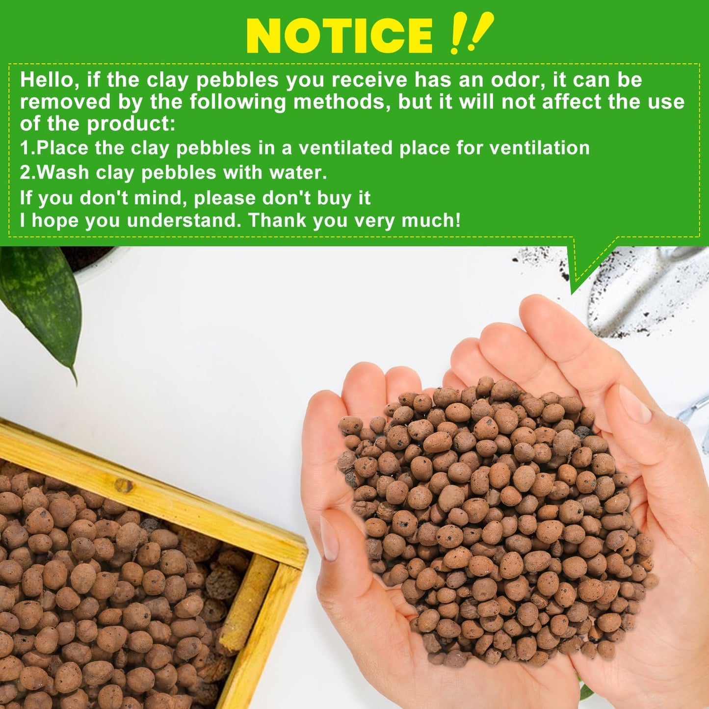 12 LBS Organic Clay Pebbles 4mm-16mm Leca for Plants 100% Natural Hydroton Clay Pebbles for Hydroponic Growing Gardening Orchids Drainage Decoration Aquaponics