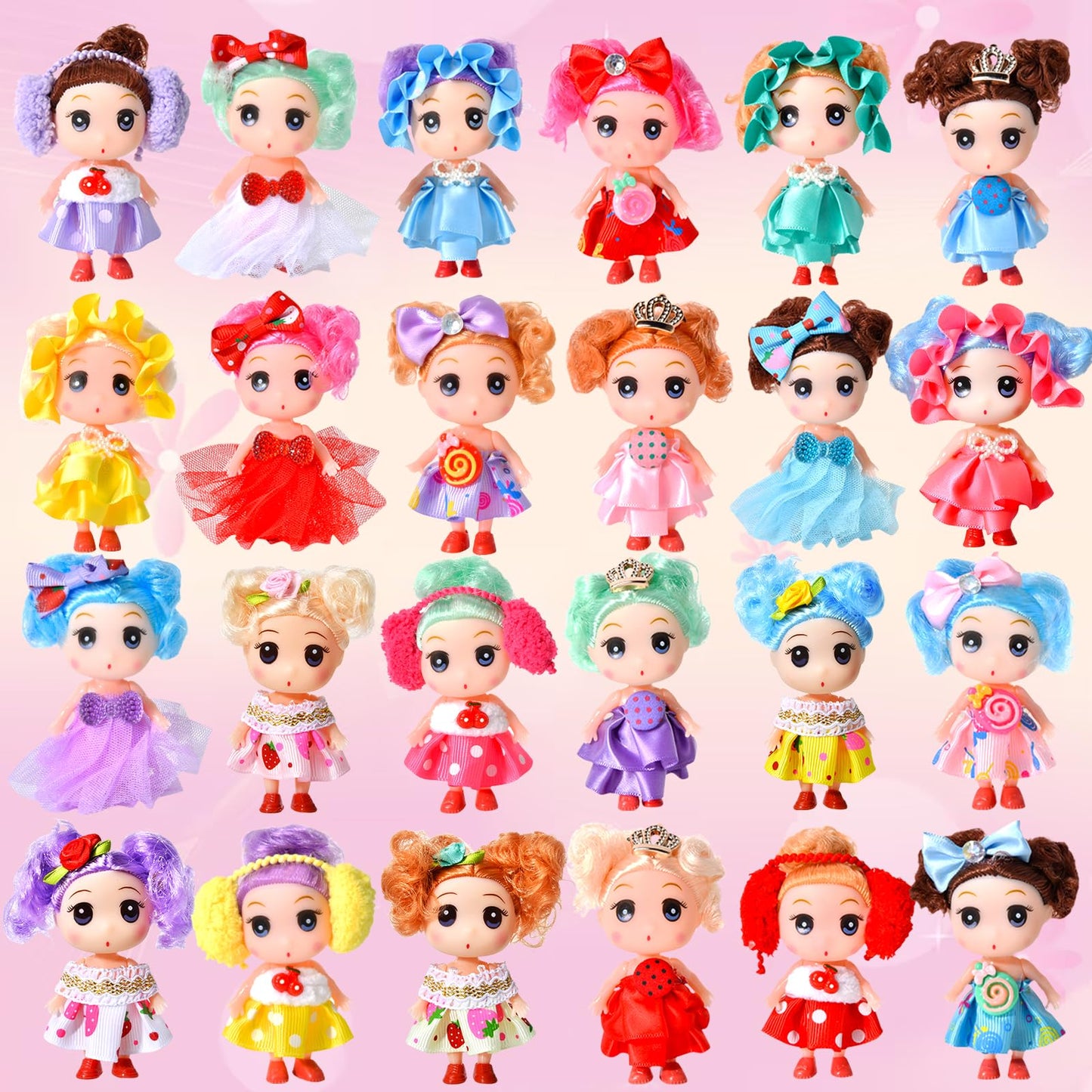 Advent Calendar 2025 for Girls - Christmas Princess Dolls 24-Day Countdown - Perfect Christmas Gifts for Toddlers and Kids Fun and Festive Holiday Experience