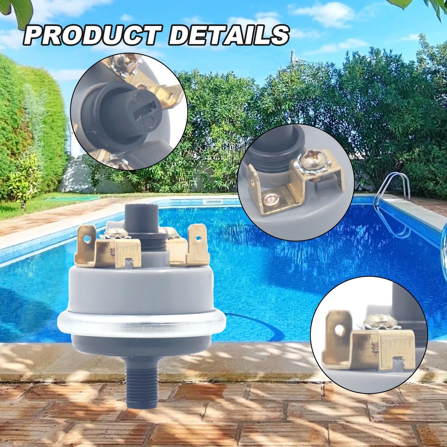 Rayesyth 42002-0024S 42001-0053S 42001-0060S 42002-0025S 42001-0063S Pool Heater Repair Kits Compatible with Pen-tair MasterTemp Max-E-Therm Sta-Rite Pool or Spa Heaters Electrical Systems