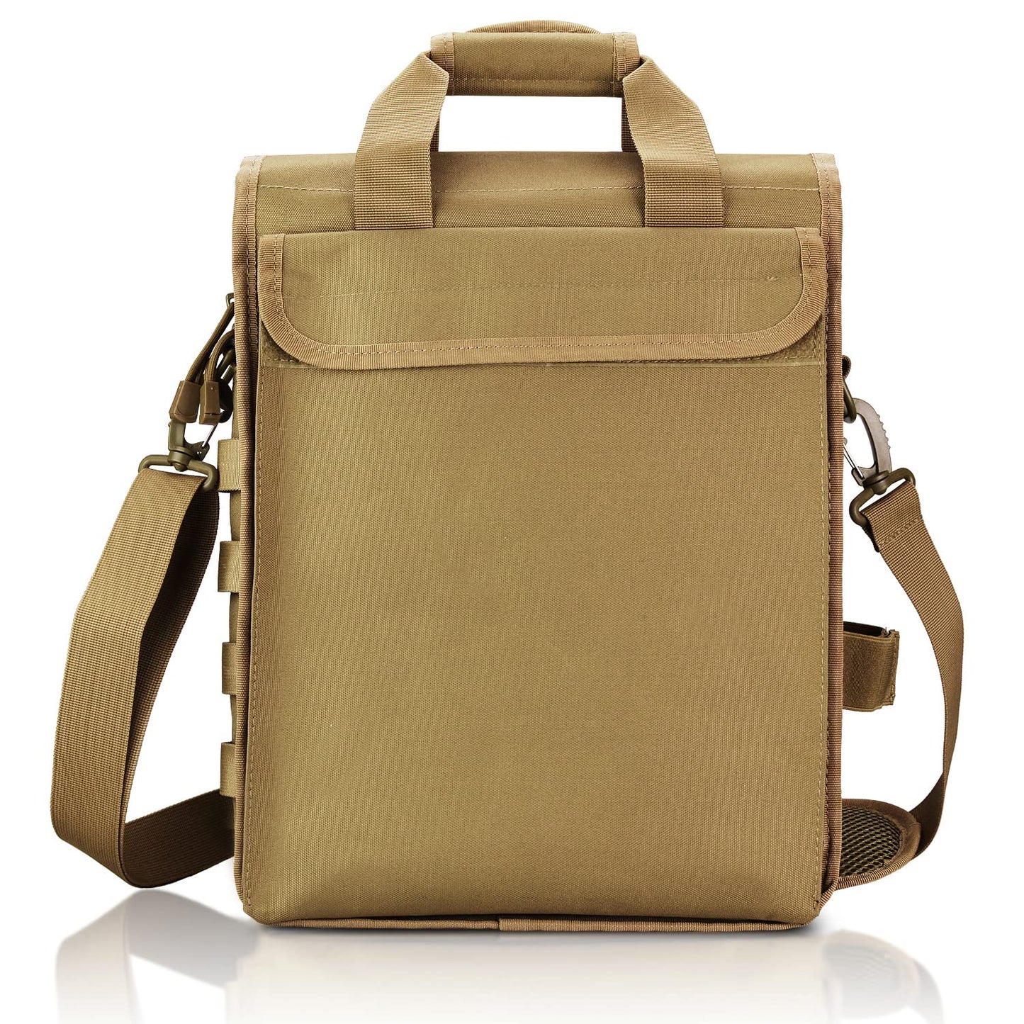 Tactical Briefcase Military Laptop Messenger Bag Computer Shoulder Bag Engineers Men Handbags Heavy Duty with Shoulder Strap, Multiple Pouches & Compartments