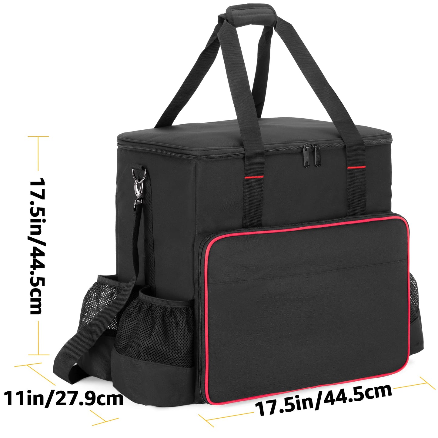 SAMDEW Big Heater Carry Bag Compatible with Mr. Heater Big Buddy Propane Heater, Portable Heater Carrying Case Compatible with Mr. Heater MH18B, with Multiple Pockets, Thick Padded & Anti-Slip Bottom