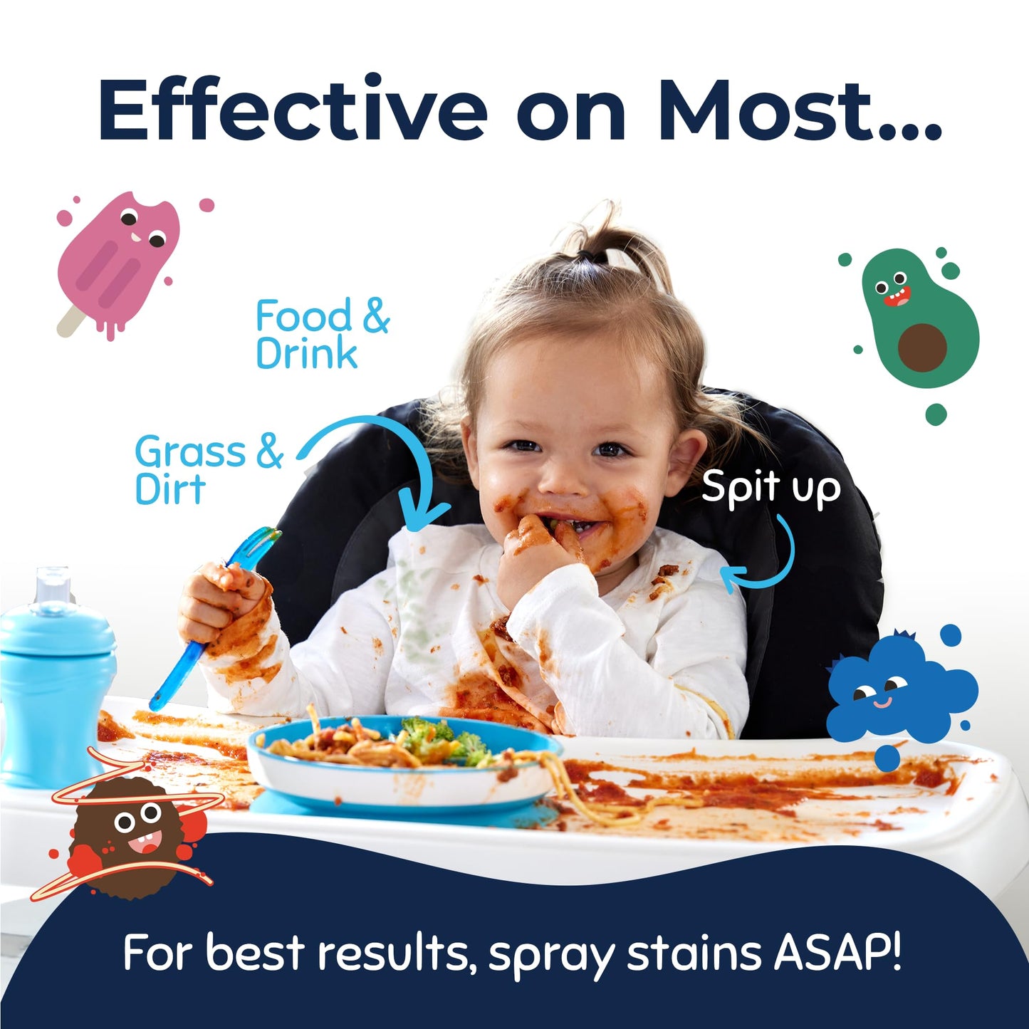 Miss Mouth's Messy Eater Stain Treater - 16oz Refi