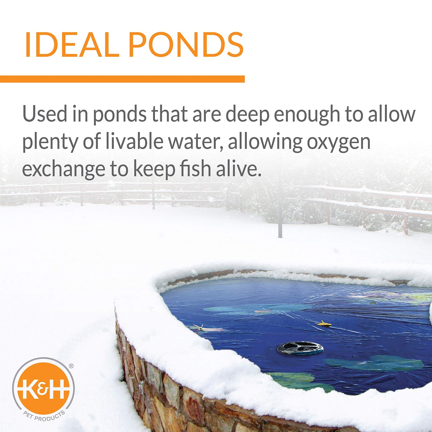K&H Manufacturing 8175 Perfect Climate Deluxe 750-Watt Pond Heater