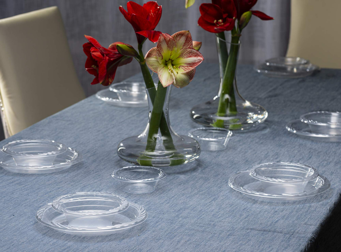PLASTICPRO 5 ounce Premium Crystal Clear Disposable Plastic Dessert Size Party Bowls Pack of 160