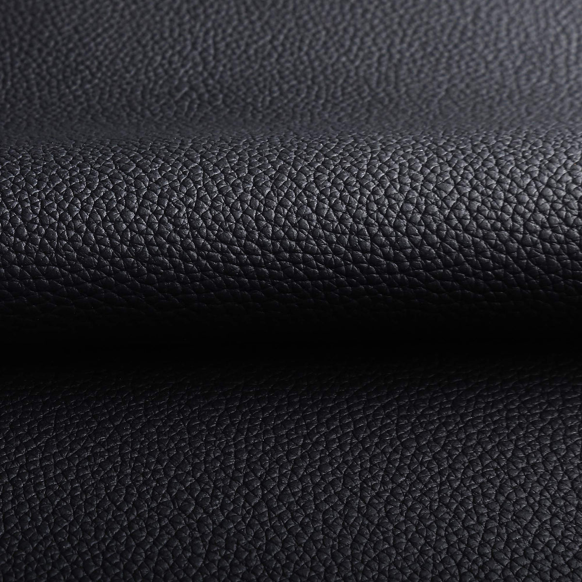 Marine Vinyl Faux Leather Upholstery Fabric 0.9 mm Thickness: Waterproof, Scratch-resistant, Perfect for Upholstering Cars, Outdoor Yachts, and Home Furniture (Black,Pre-Cut 2 Yards)