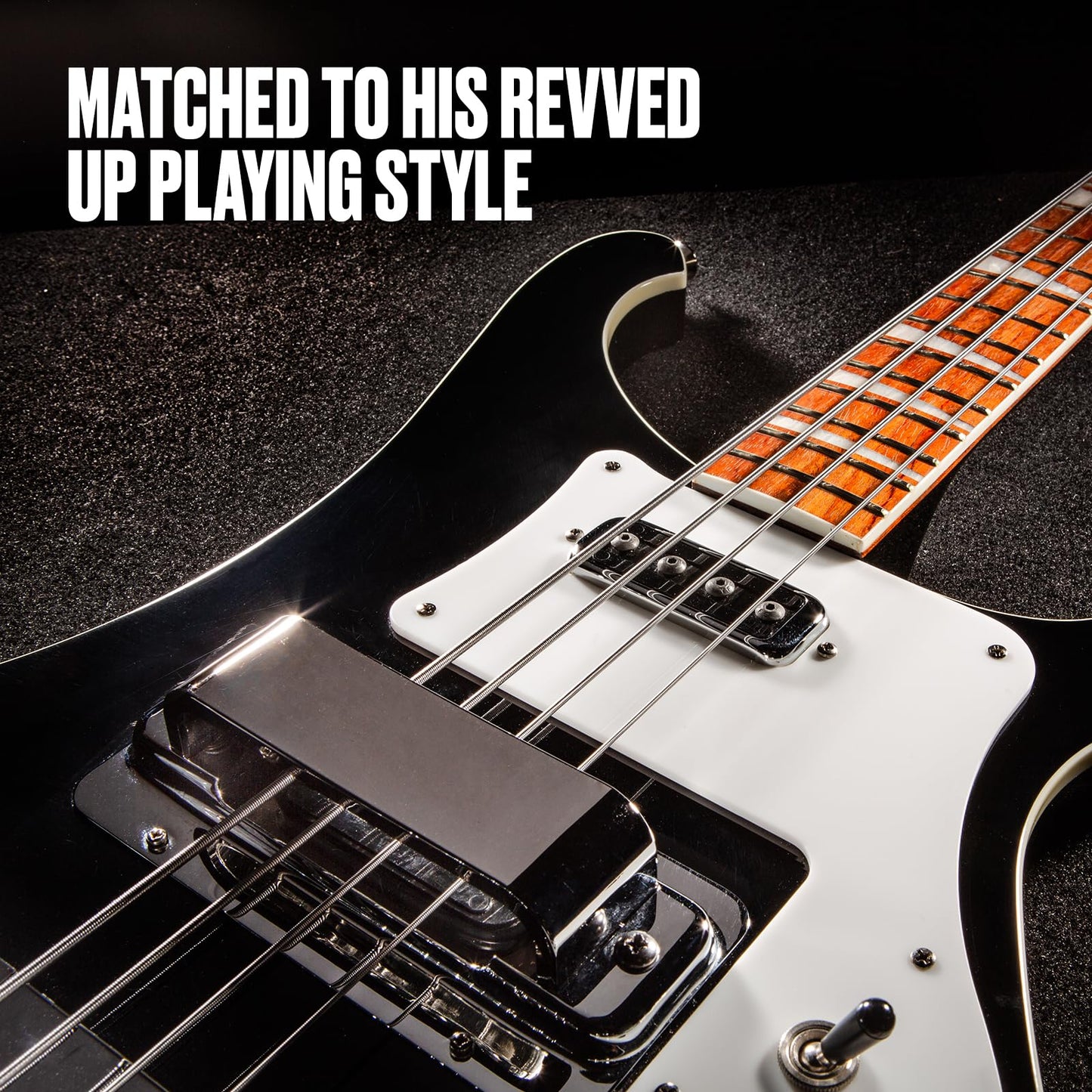 Jim Dunlop LKS50105 Lemmy Kilmister Signature Coated Steel Bass Guitar 4-String Set.050-.105 Gauge