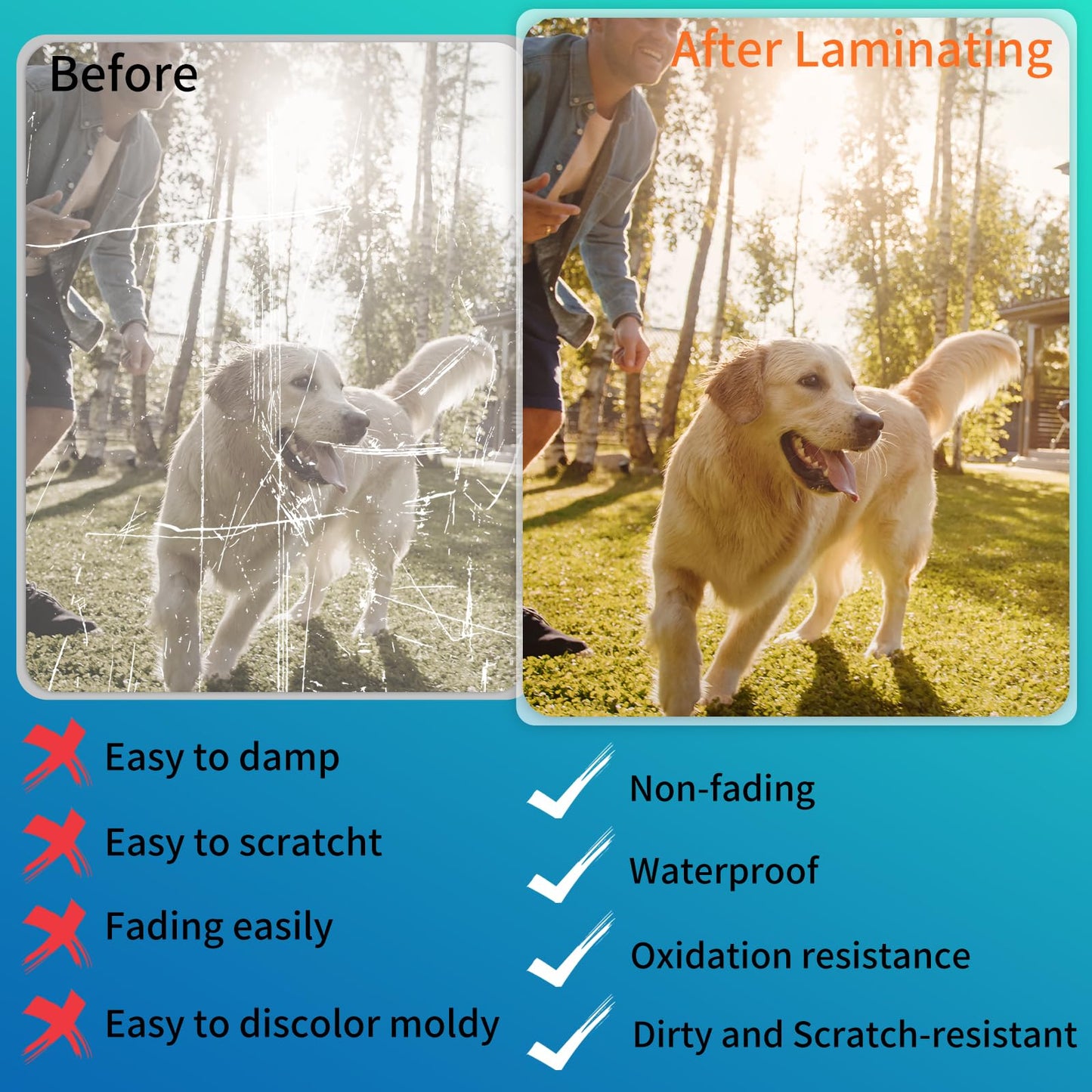 500 Pack 3 mil LabelMore Laminating Sheets, Laminator Sheets for Laminator - 9 X 11.5-inches