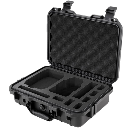 Professional Mini 4K Hard Case, IP67 Waterproof Carrying Case Travel Shoulder Bag Compatible with DJI Mini 4K/ Mini 2/ Mini 2 SE Fly More Combo Drone & Accessories