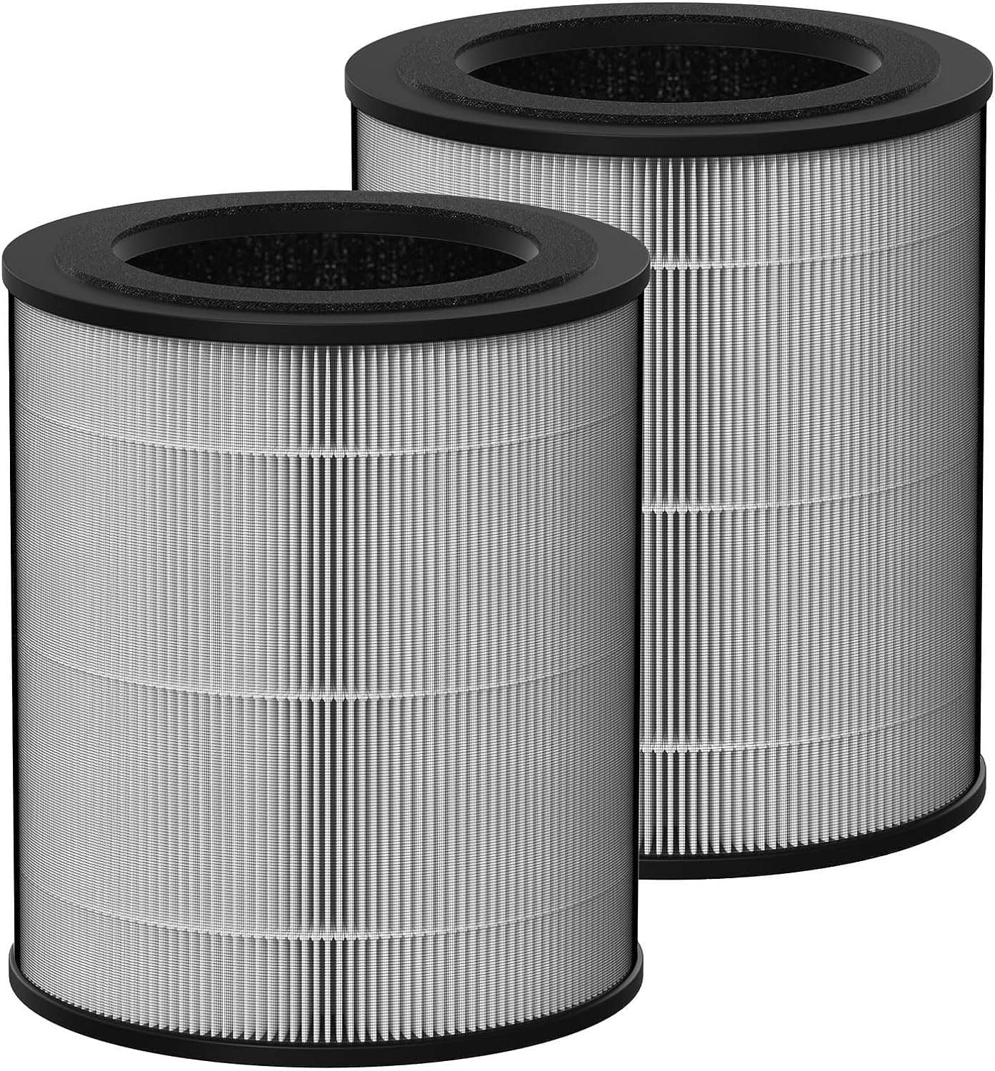JF100 HEPA Filters Compatible with Jafända JF100 Air Purifier - Compare to Part Number JF100-RF: 3-in-1 Filtration System with Activated Carbon Filter (2Pack)