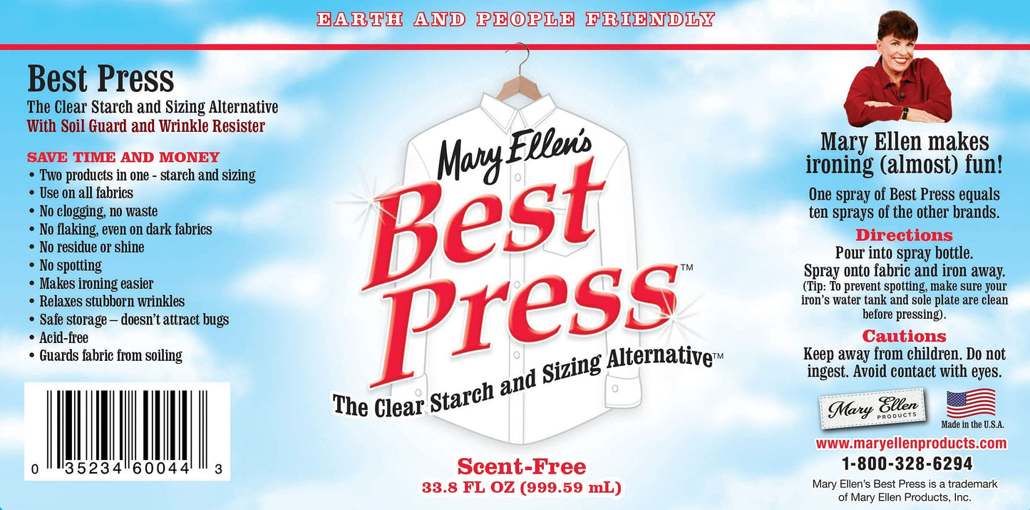 Mary Ellen's 600R-44 Best Press Refills, 33.3-Ounce, Scent Free