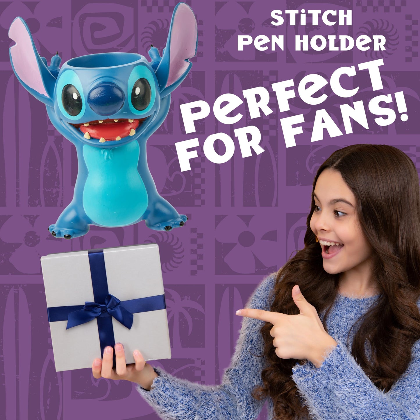 Disney Stitch Pen Holder