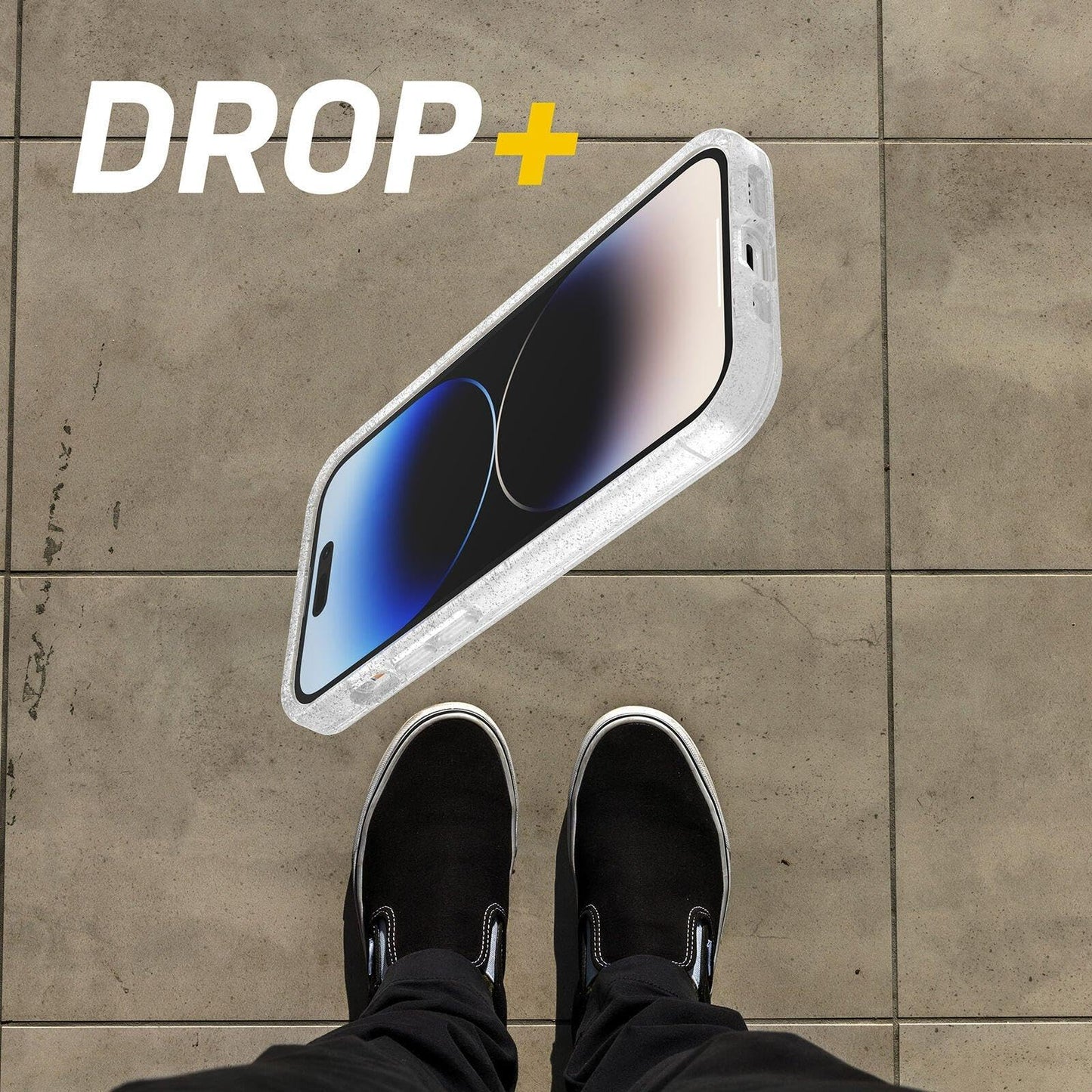 OtterBox Symmetry Series Series+ Antimicrobial Case with MagSafe for iPhone 14 Pro (ONLY) - Non-Retail Packaging - Clear