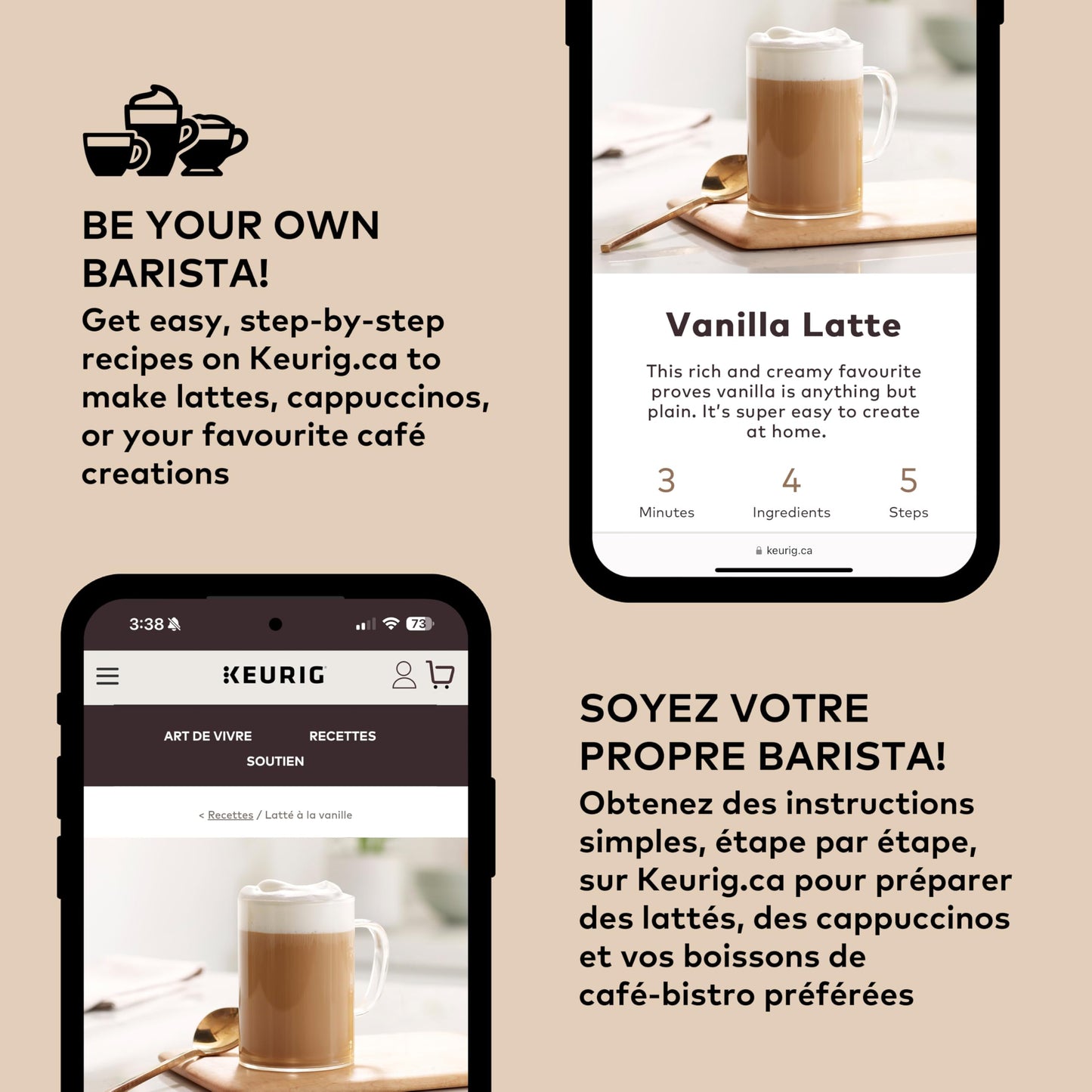 Keurig SimpleCafé Milk Frother for Lattes and Cappuccinos