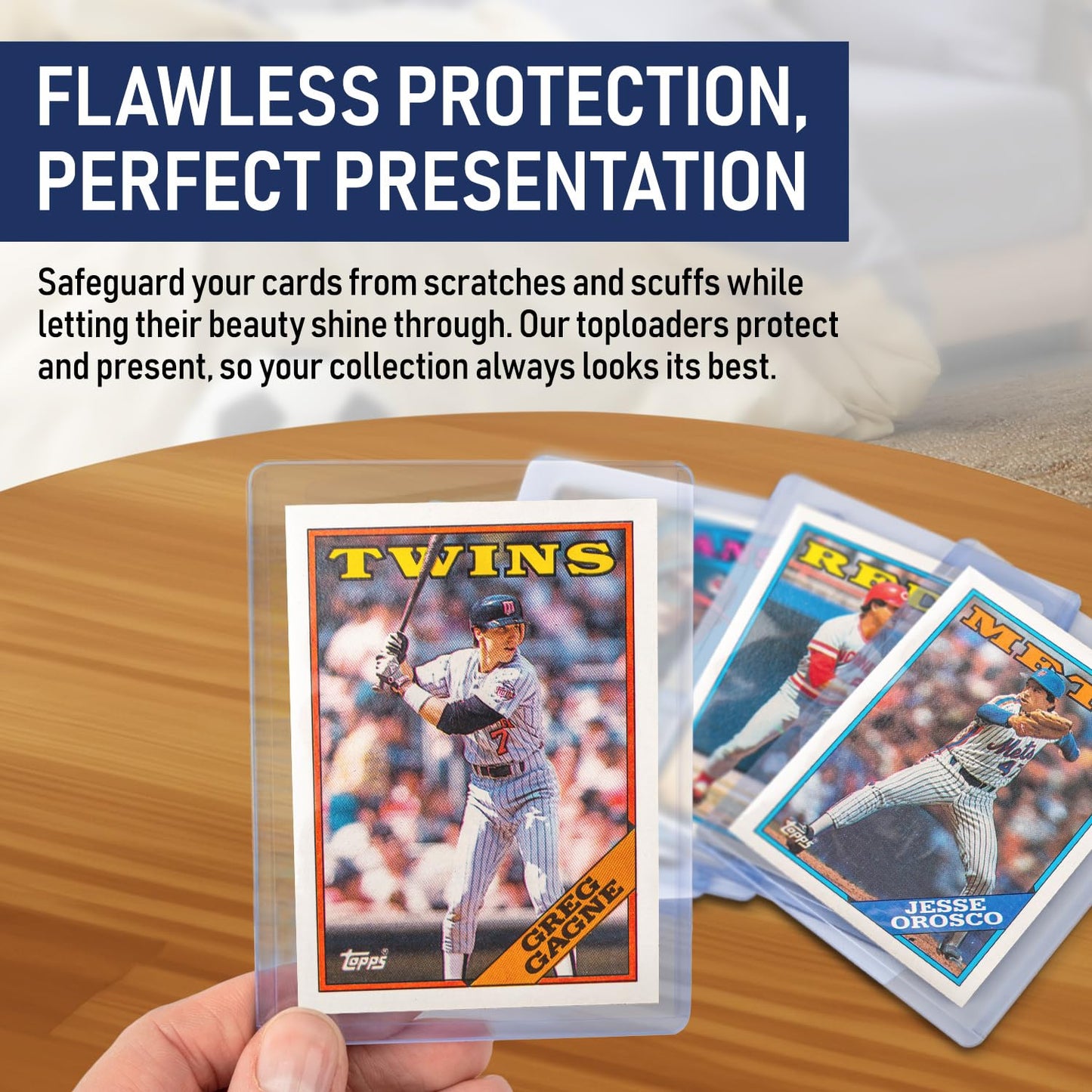Premium Top Loaders for Cards | Hard Top Loader Trading Card Sleeves. Sports and Baseball Card Sleeves Hard Plastic. Clear Toploaders for Cards. Toploader Protectors Plastic (20PT - 360PT)