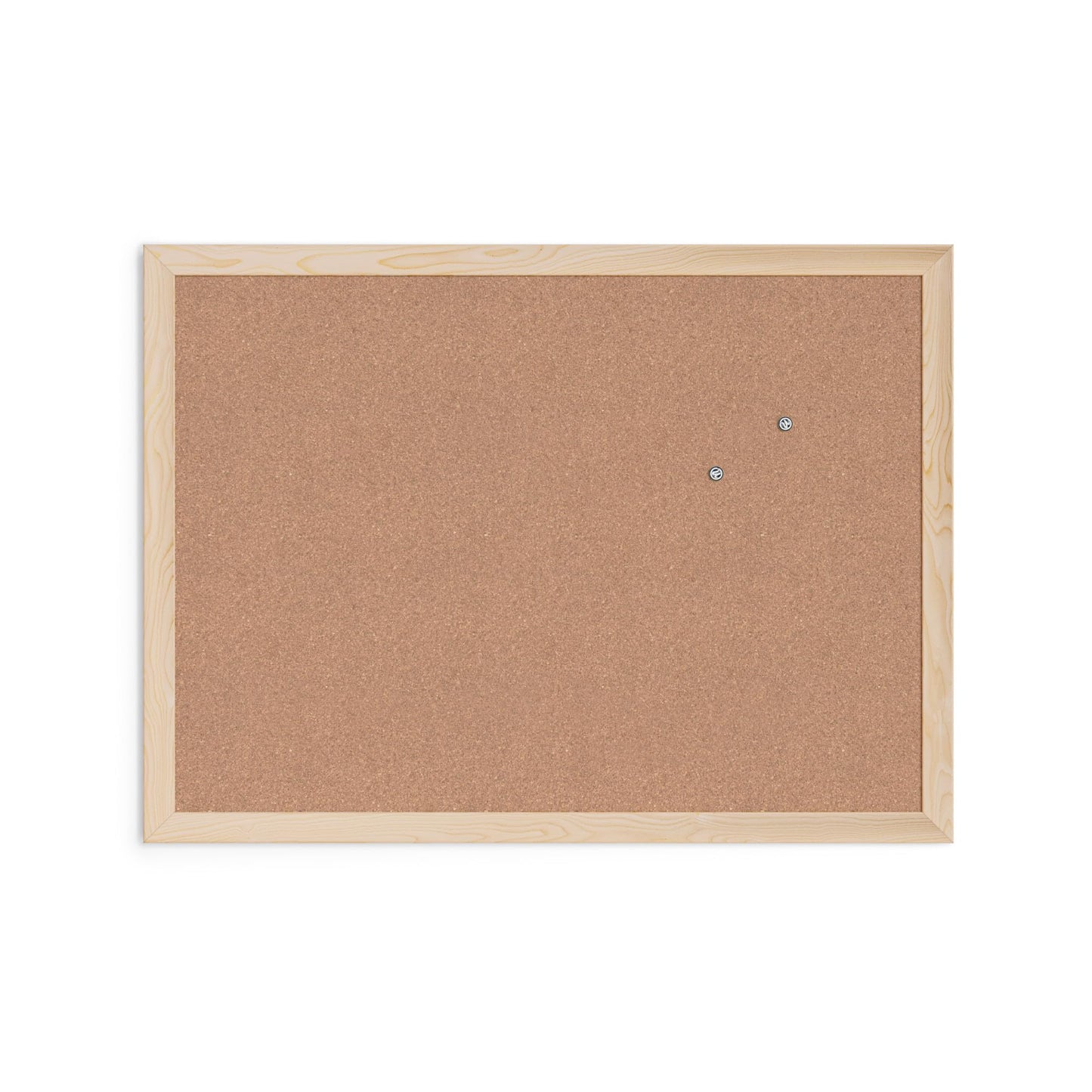 U Brands Cork Bulletin Board, 17'' x 23'' Inches, Birch Wood Frame