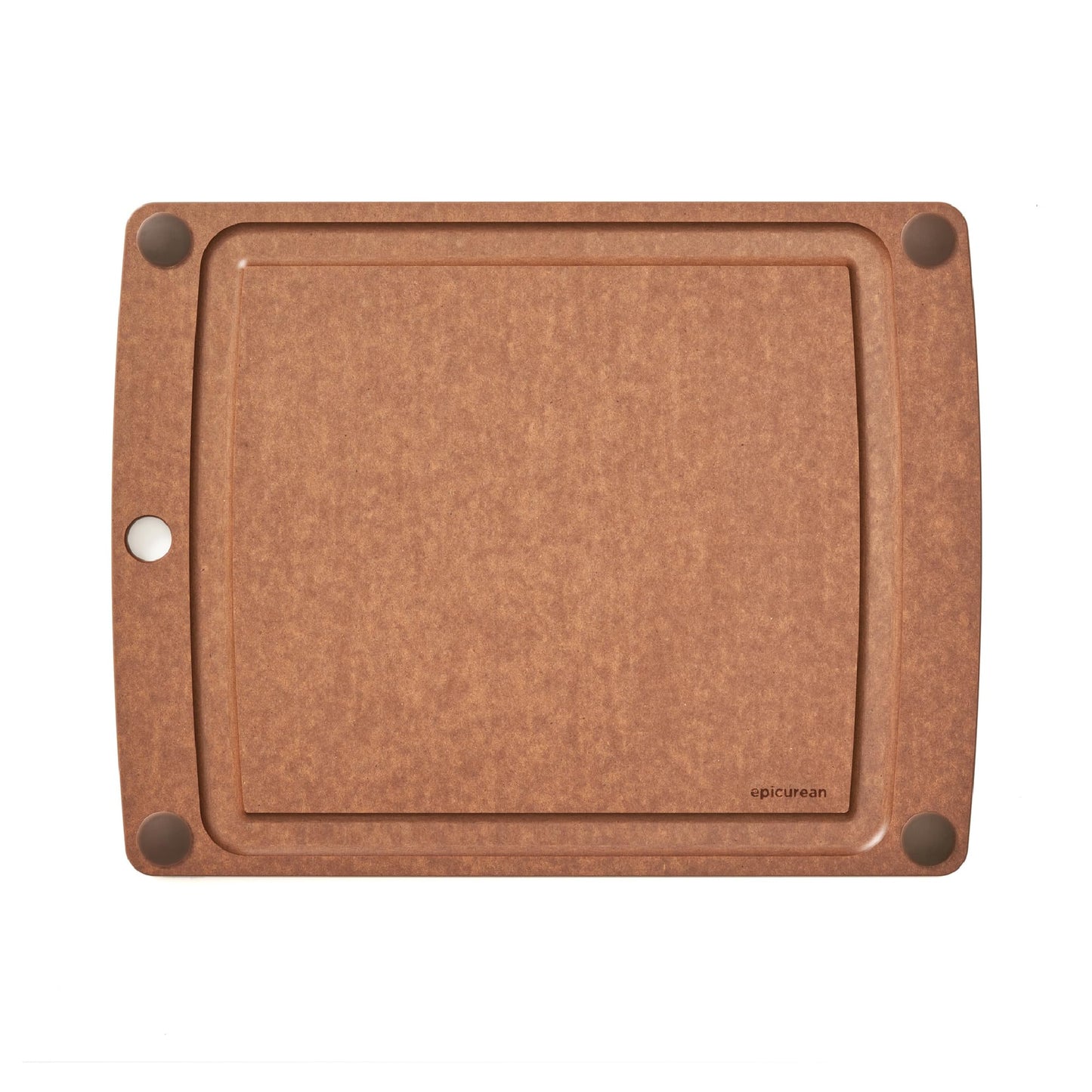 Epicurean All-in-One 14.5" × 11.25" Cutting Board in Nutmeg