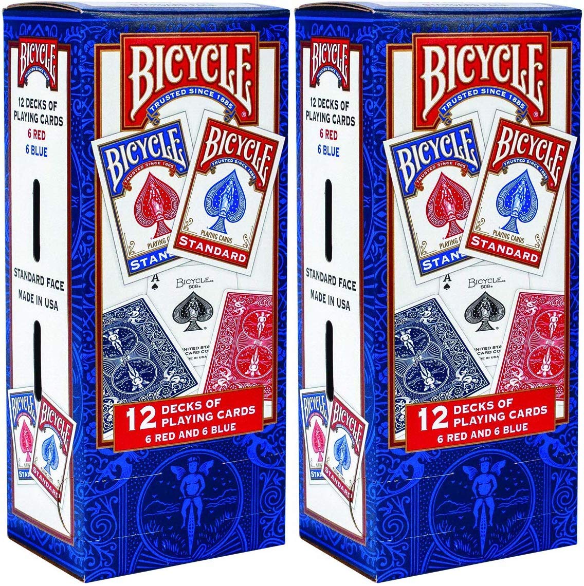 Bicycle Playing Cards - Poker Size - 2 Pack of 12