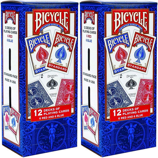 Bicycle Playing Cards - Poker Size - 2 Pack of 12